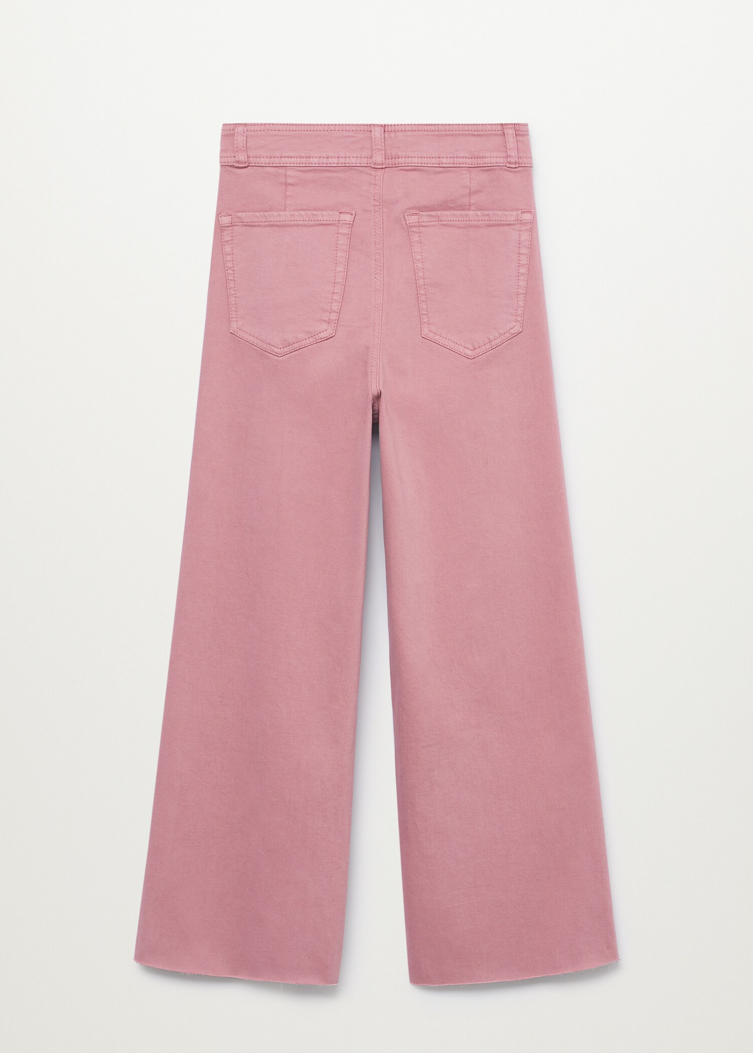 Cropped wide-leg jeans - Reverse of the article