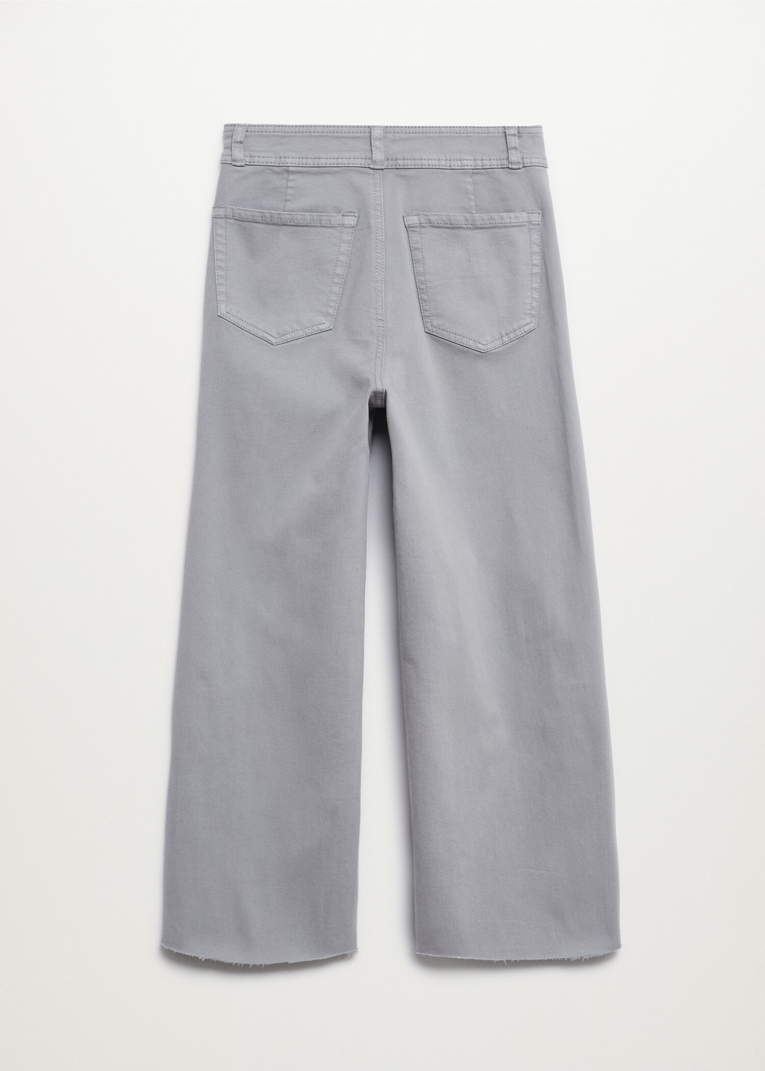Cropped wide-leg jeans - Reverse of the article