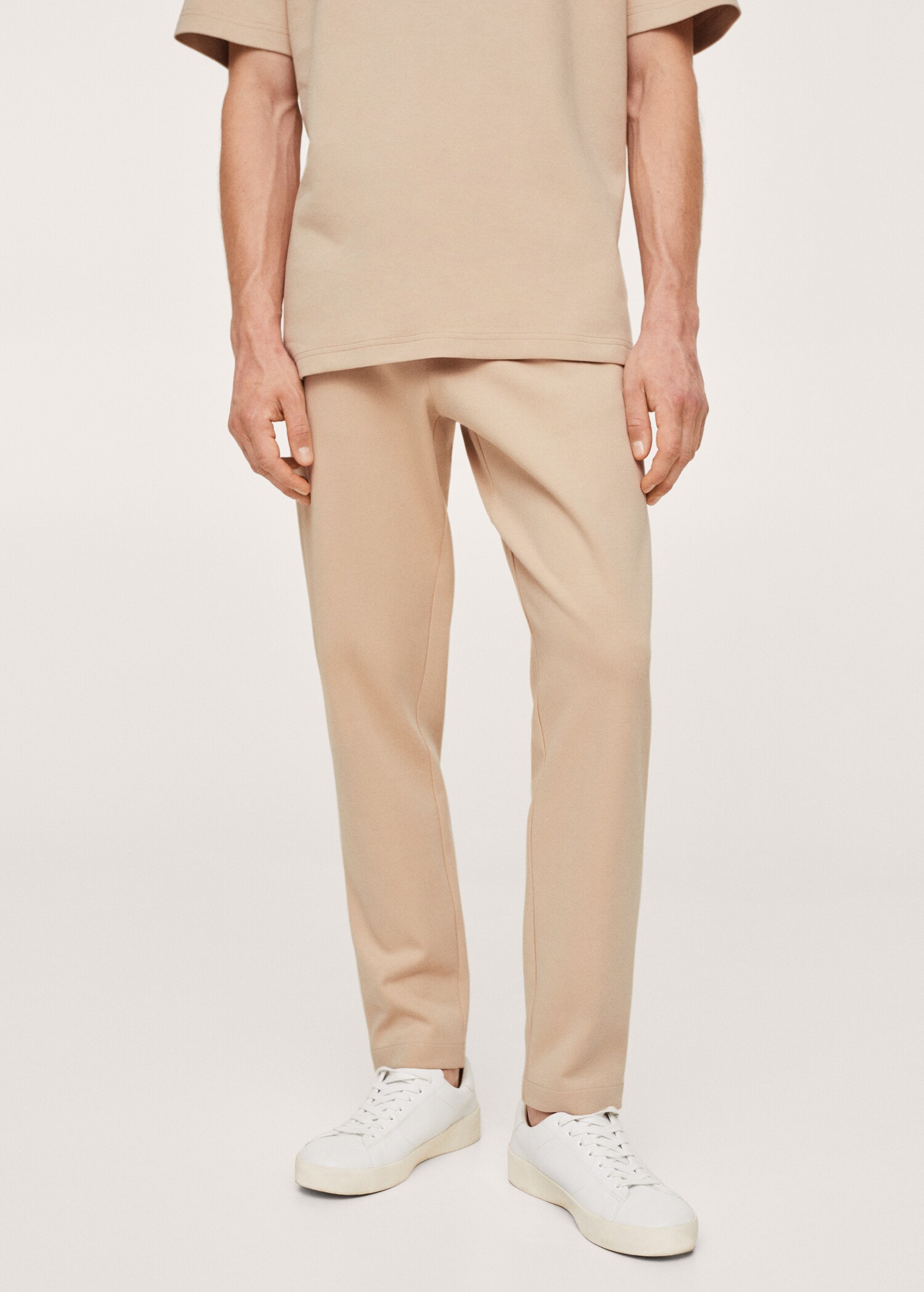 Pantalón jogger algodón - Plano medio