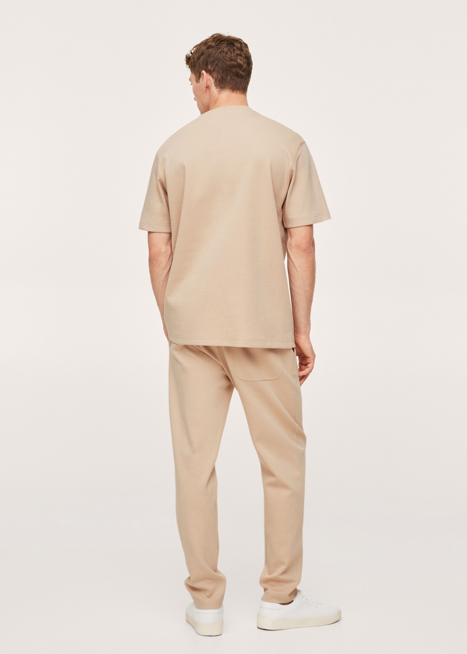 Pantalón jogger algodón - Reverso del artículo
