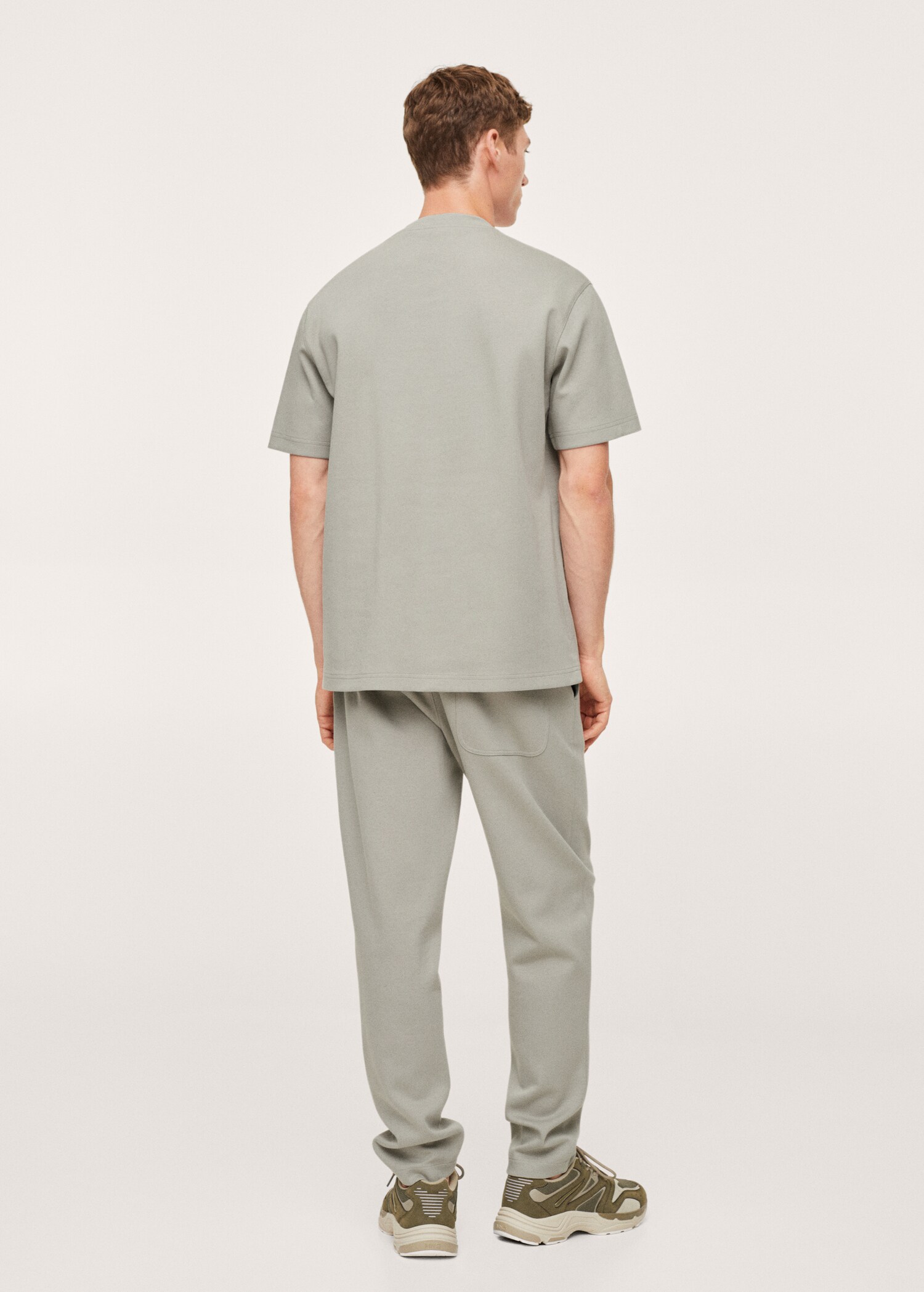 Pantalón jogger algodón - Reverso del artículo