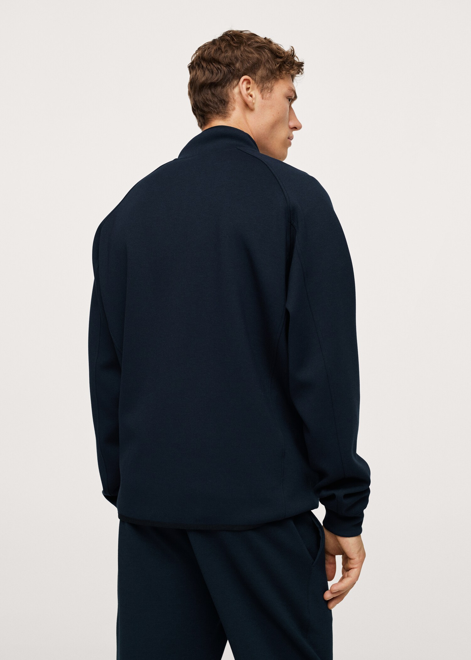 Sudadera felpa termorreguladora - Reverso del artículo
