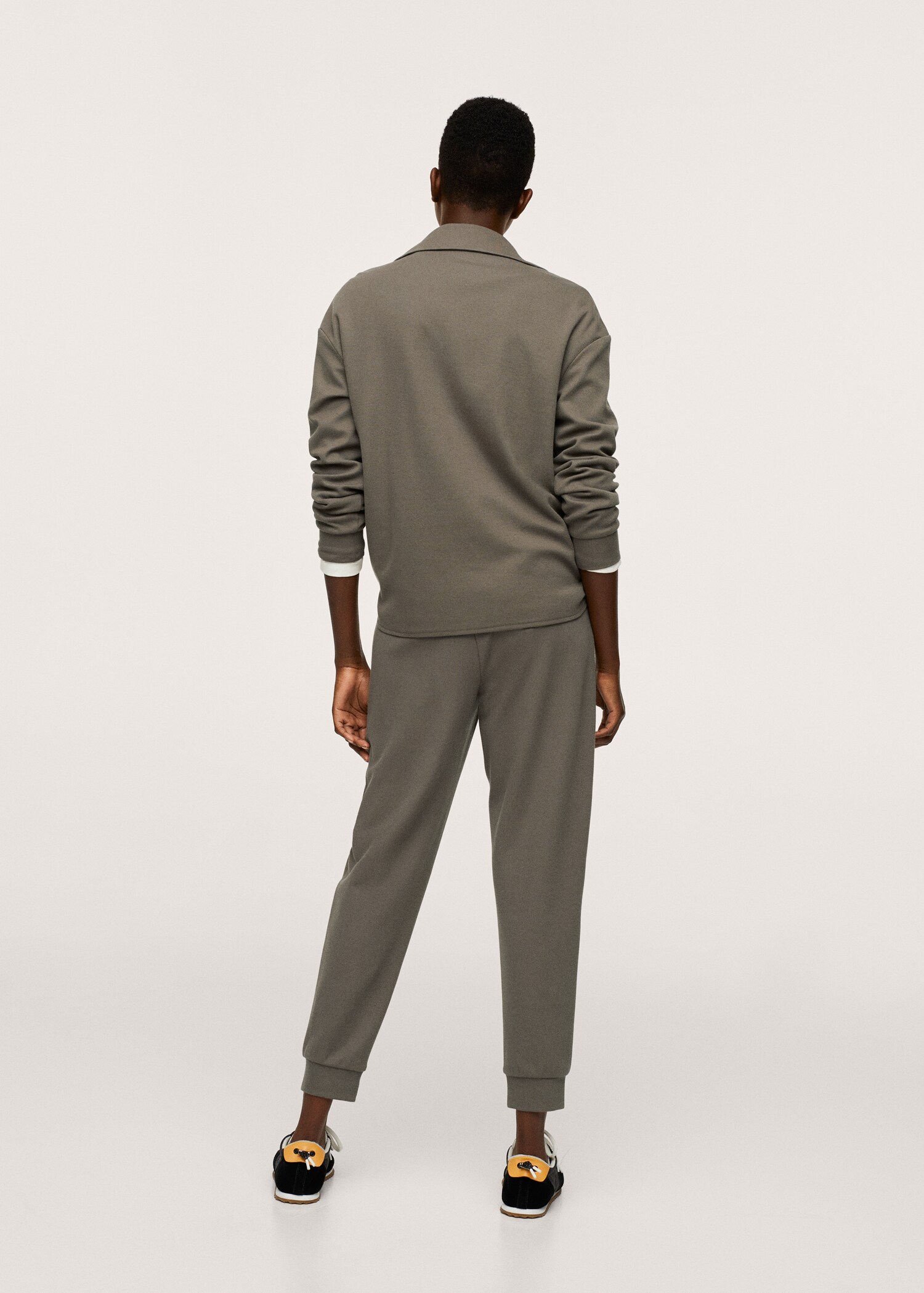 Pantalón jogger algodón - Reverso del artículo