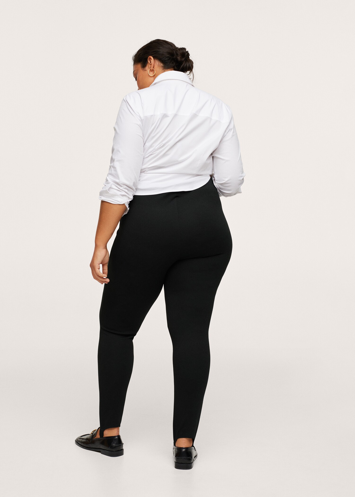 Leggings básicos fuseau  - Reverso del artículo
