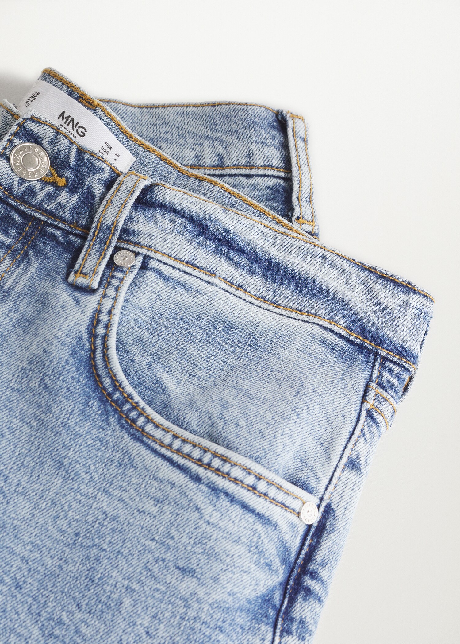 Jeans rectos tobilleros - Detalle del artículo 8