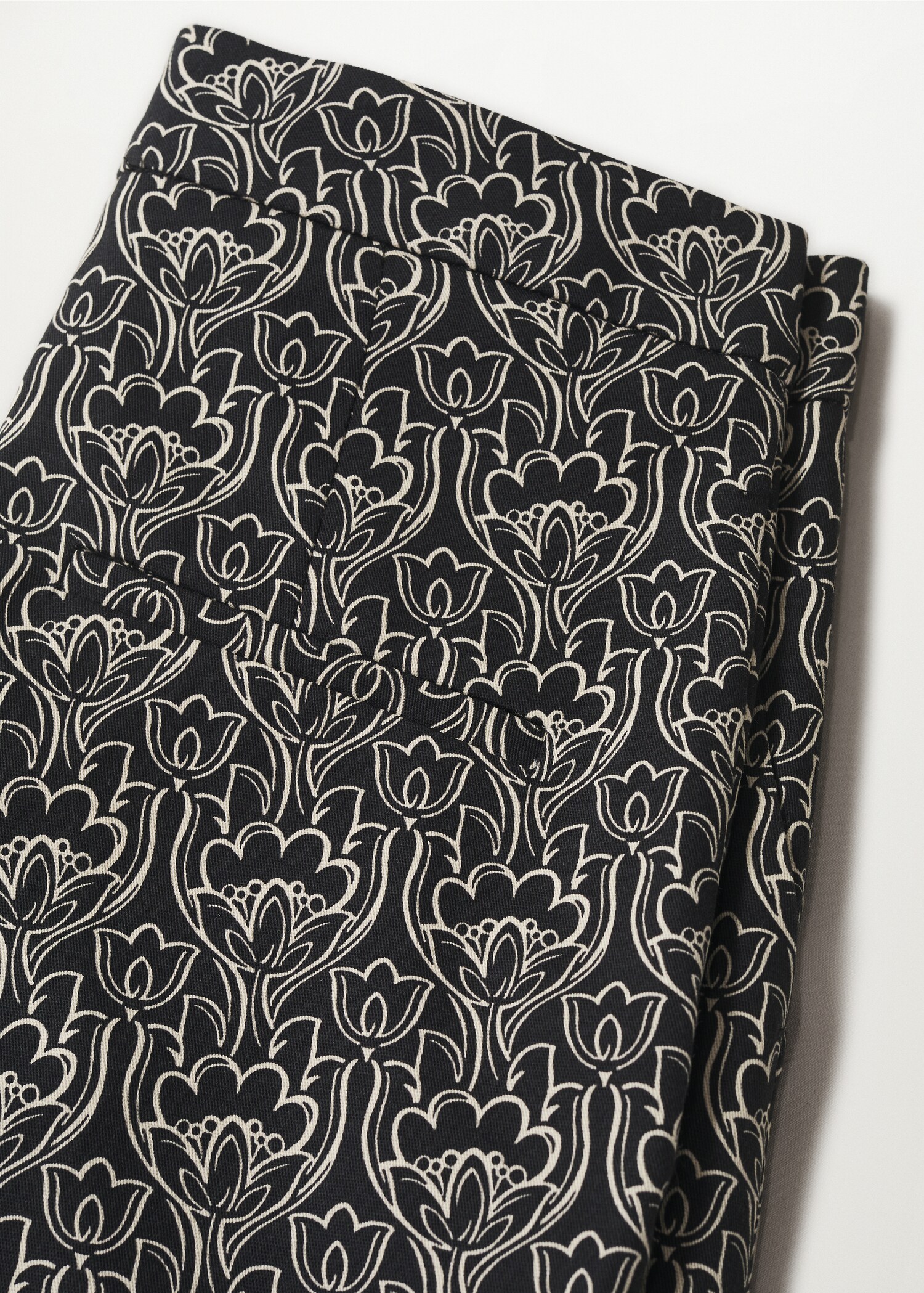 Pantalón flare estampado - Detalle del artículo 8