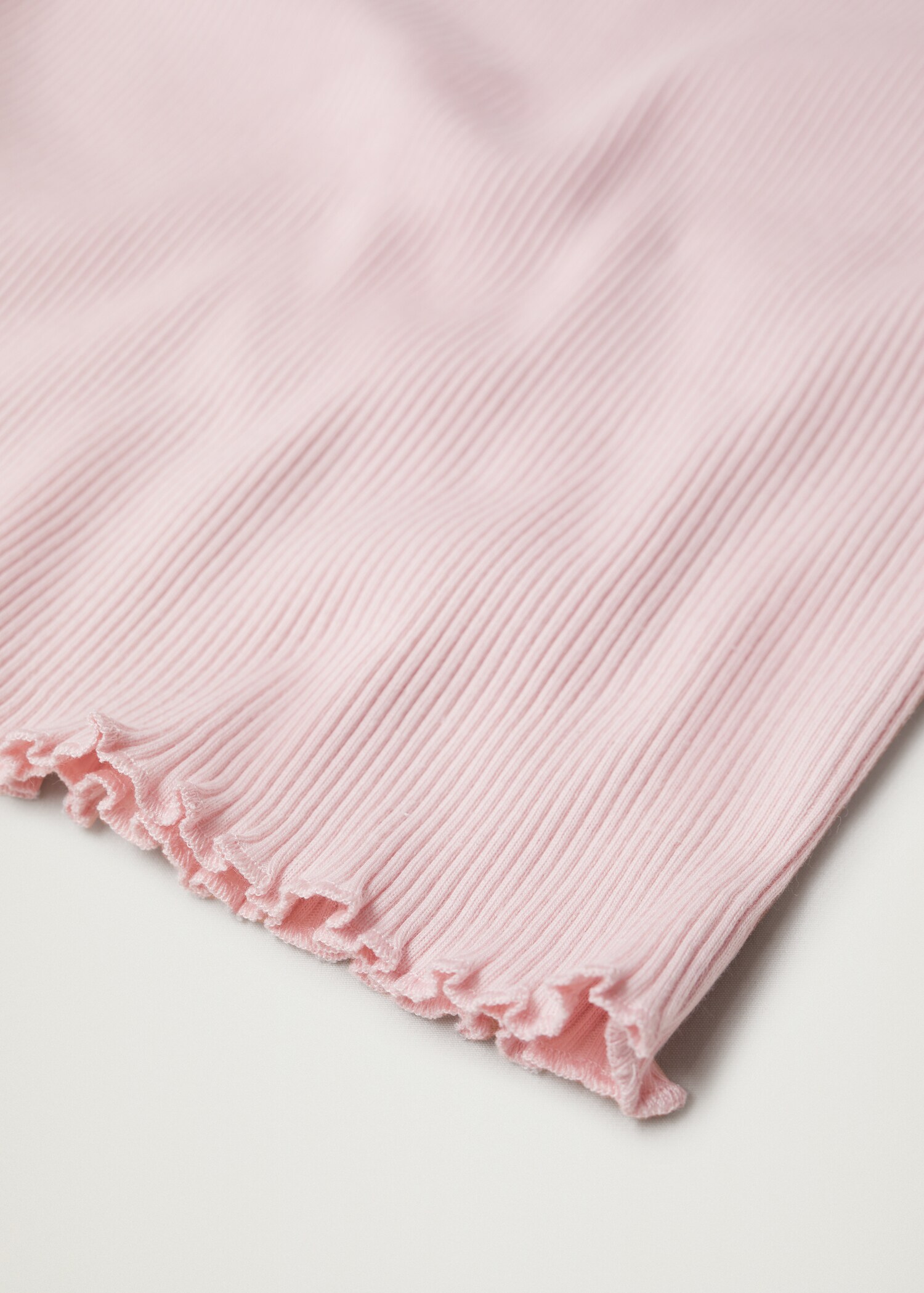 Camiseta manga larga canalé - Detalle del artículo 7