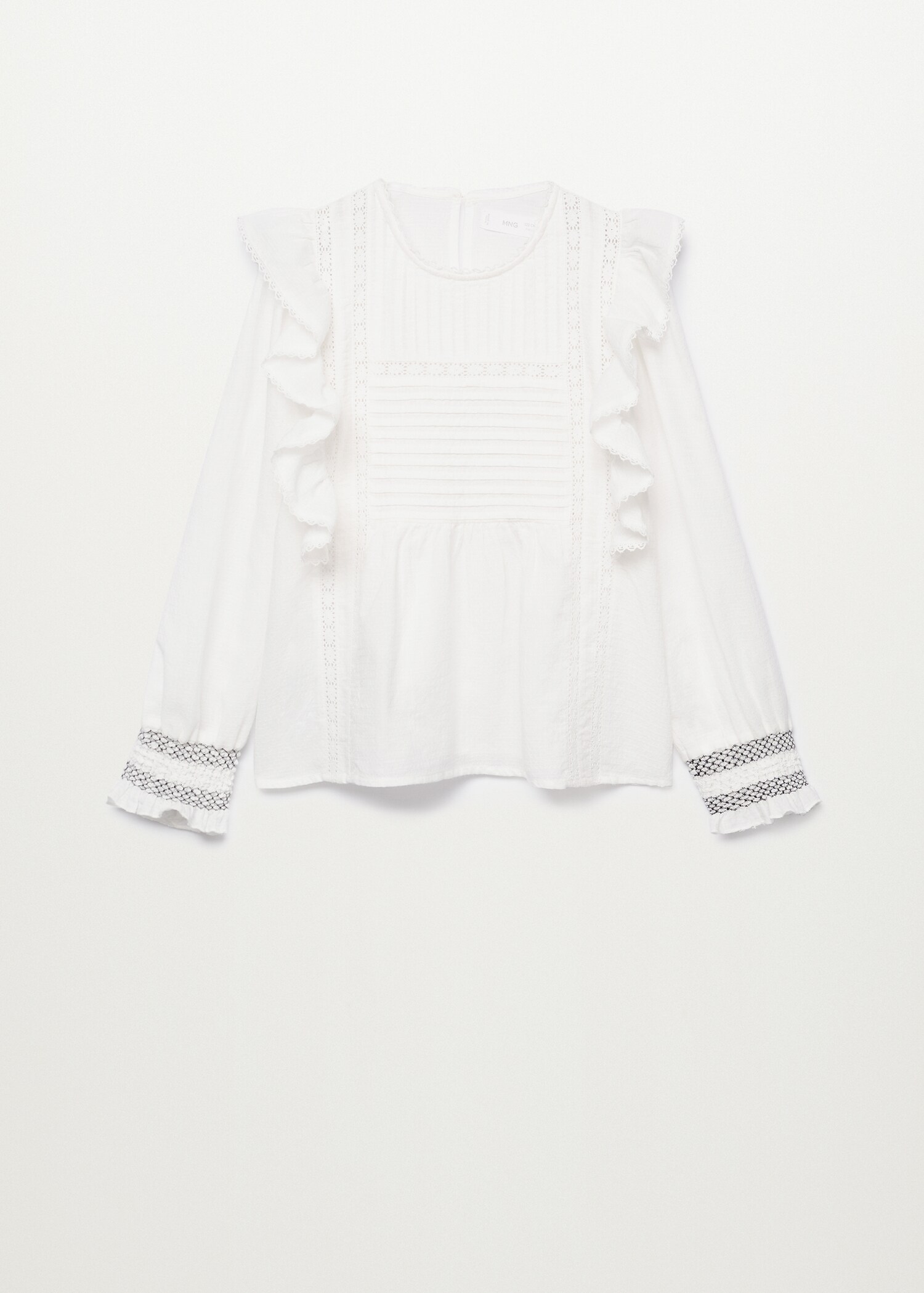 Camisa algodón volantes - Artículo sin modelo