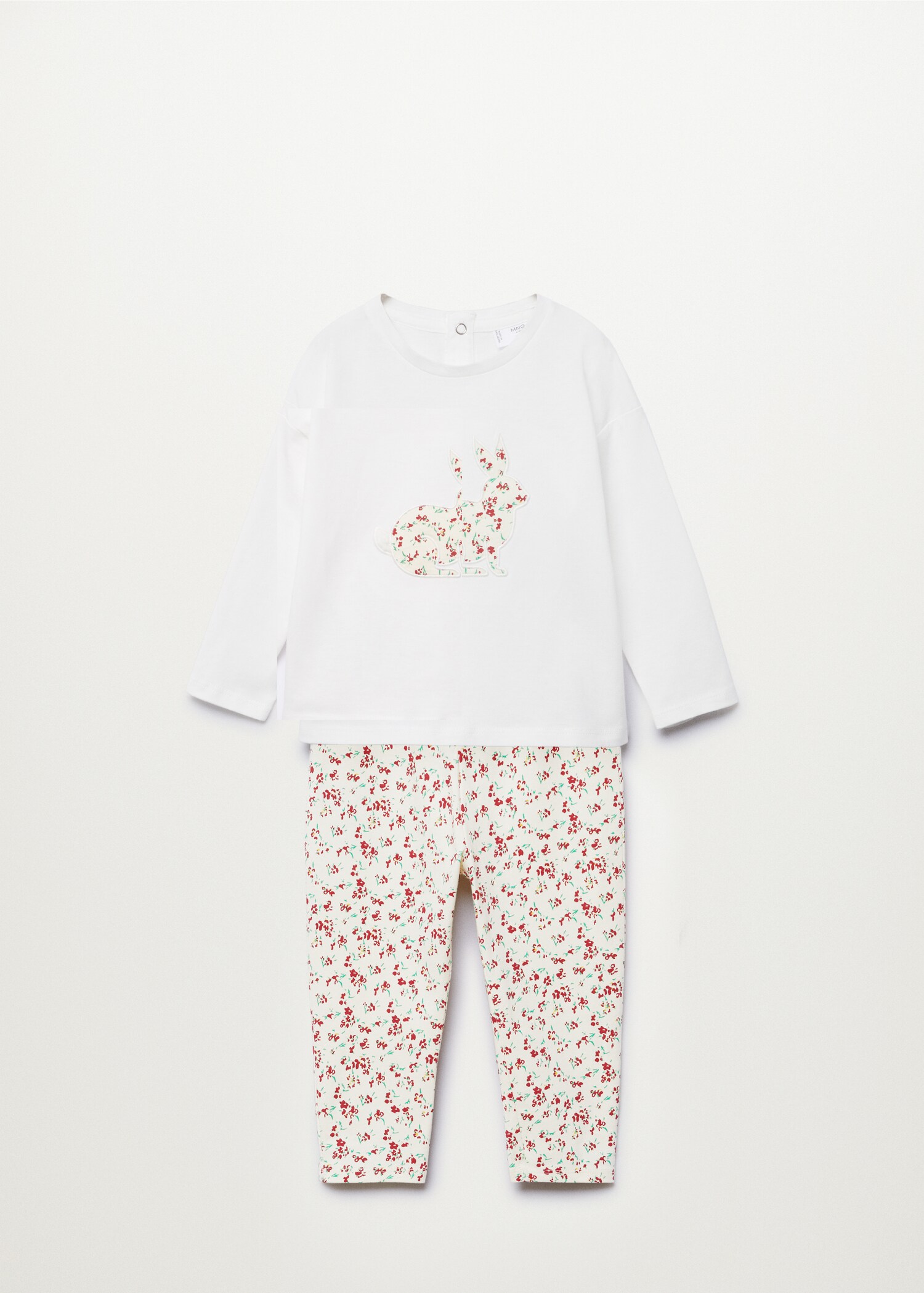 Pijama largo estampado - Detalle del artículo 1