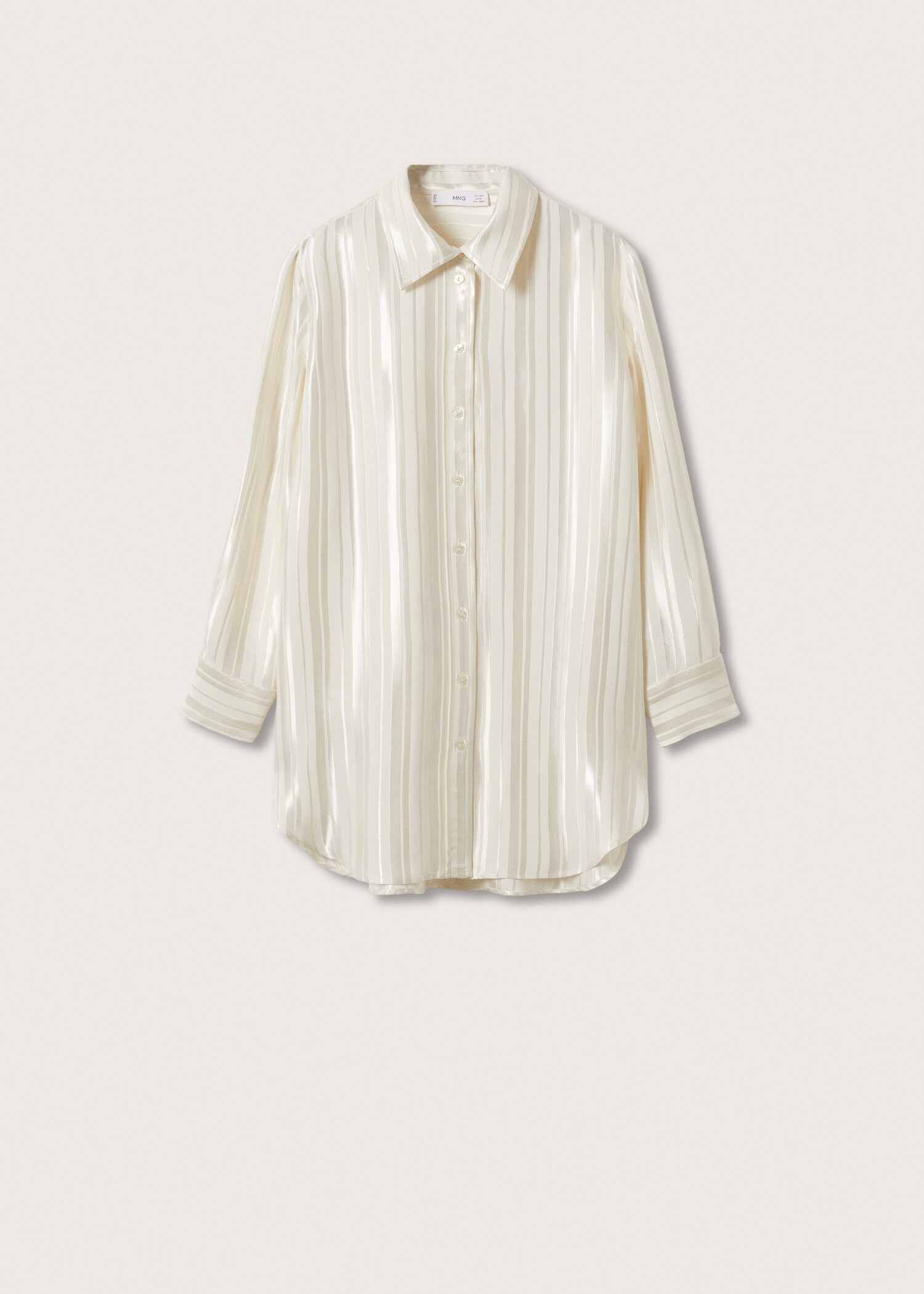 Camisón satinado rayas - Artículo sin modelo