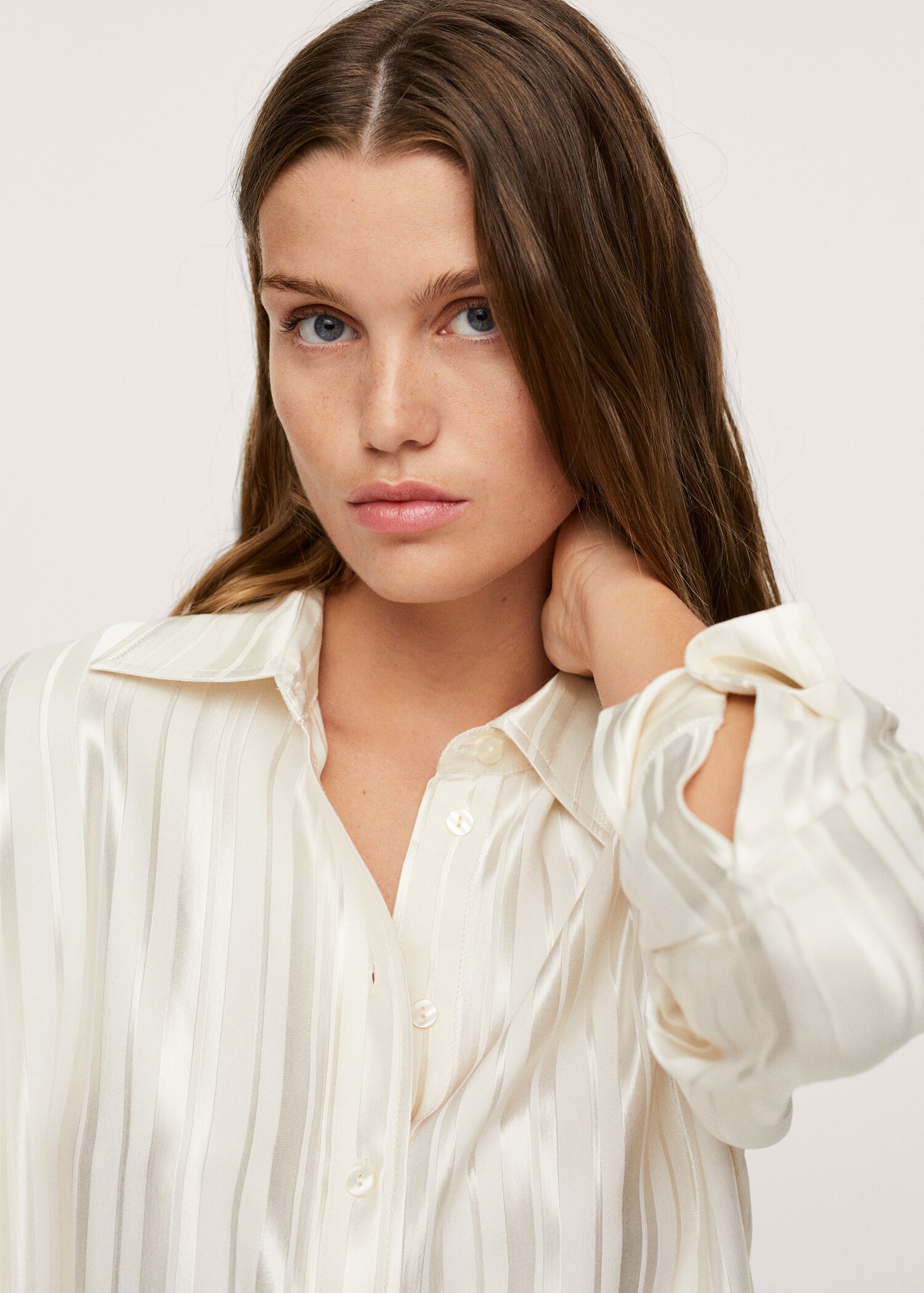 Camisón satinado rayas - Detalle del artículo 1