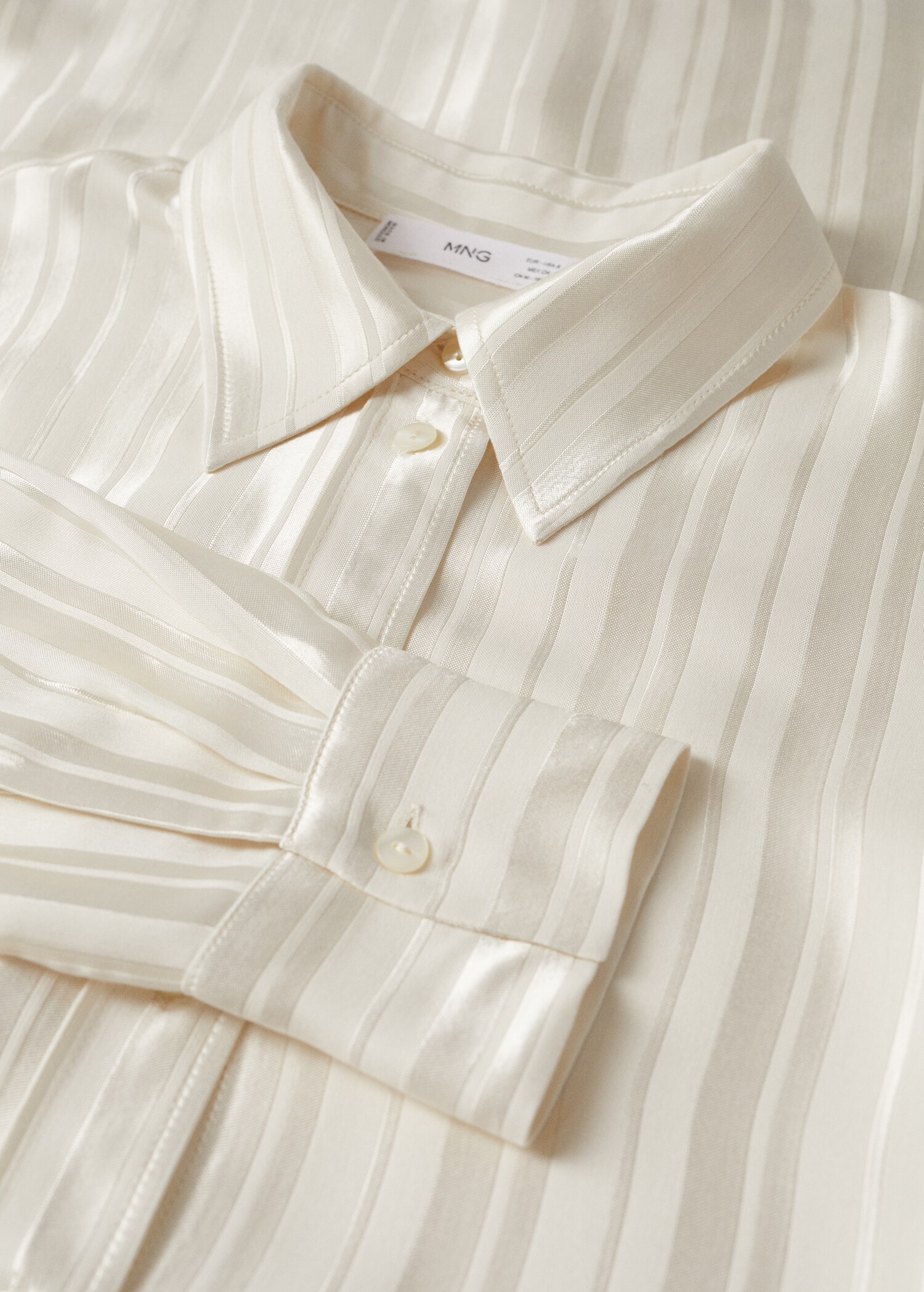 Camisón satinado rayas - Detalle del artículo 8