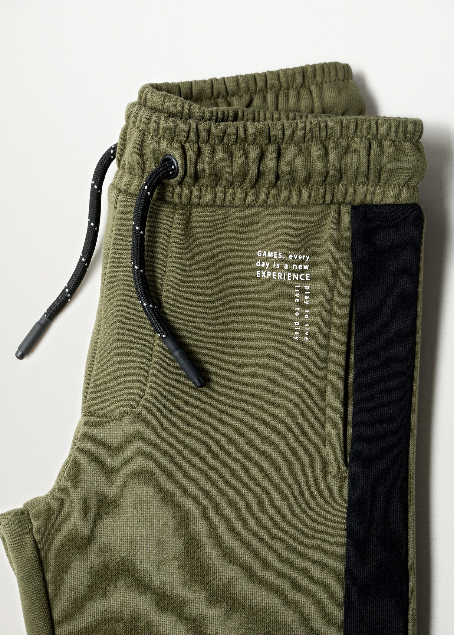 Kalhoty jogger s pruhy - Detail zboží 8