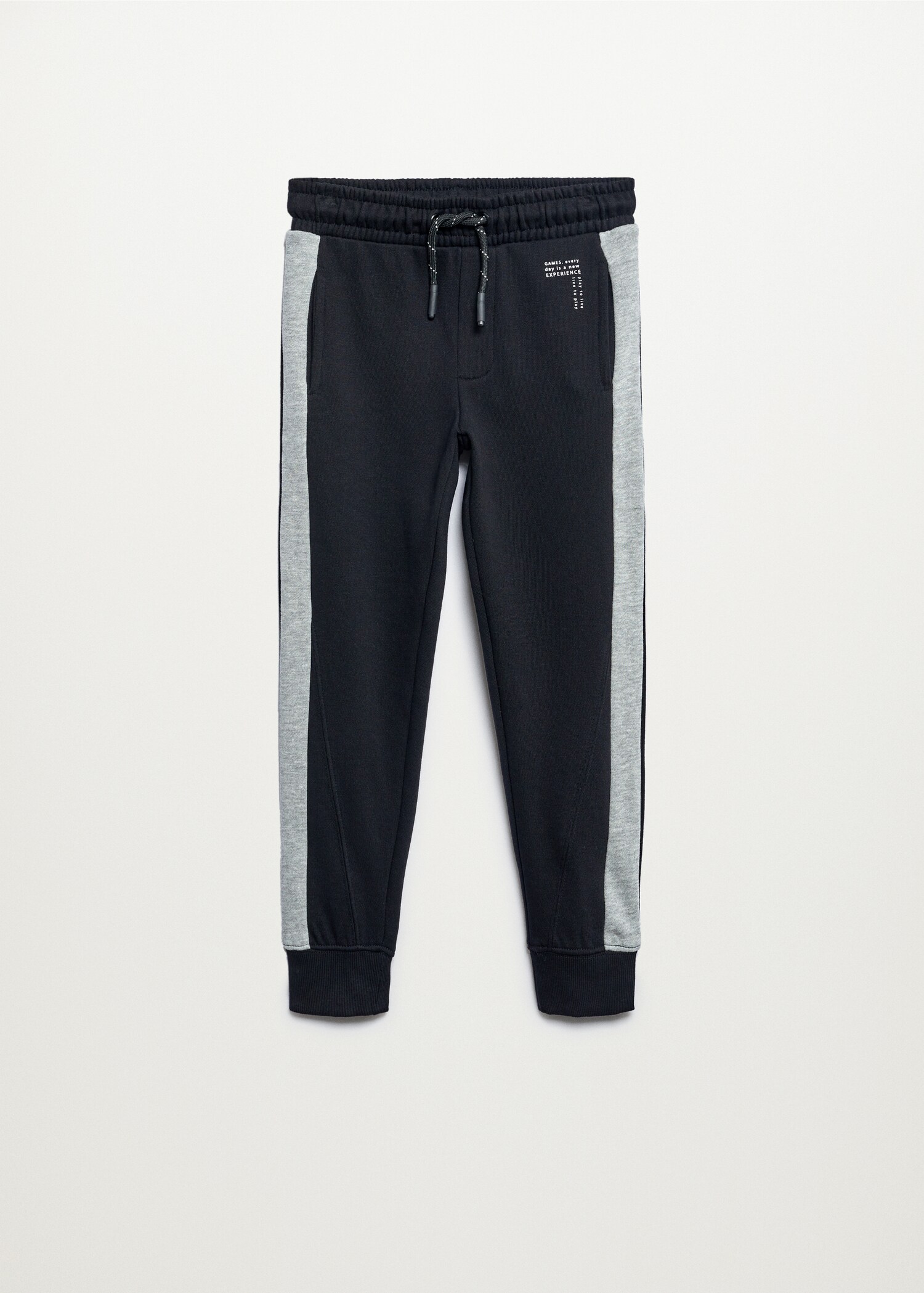 Kalhoty jogger s pruhy - Zboží bez modelu