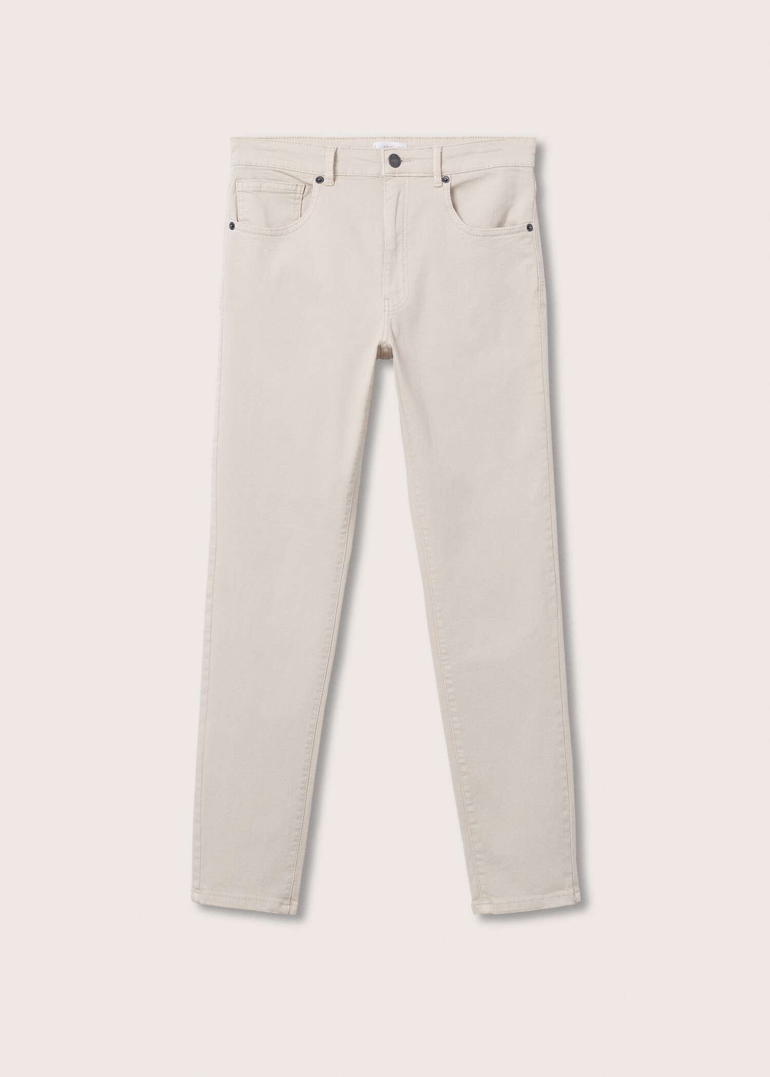 Regular-fit cotton trousers - Article without model