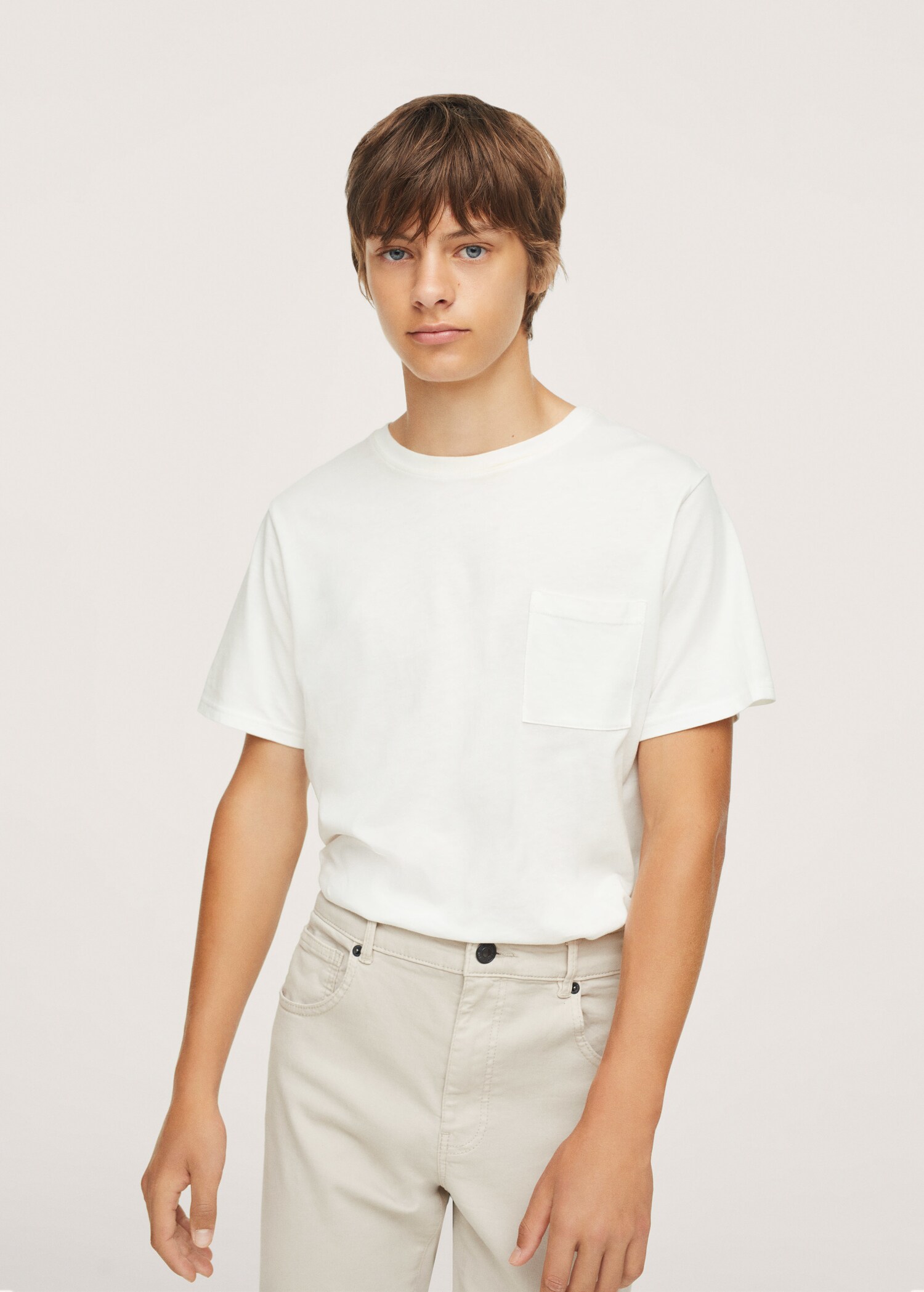 Bavlněné kalhoty regular fit - Detail zboží 1