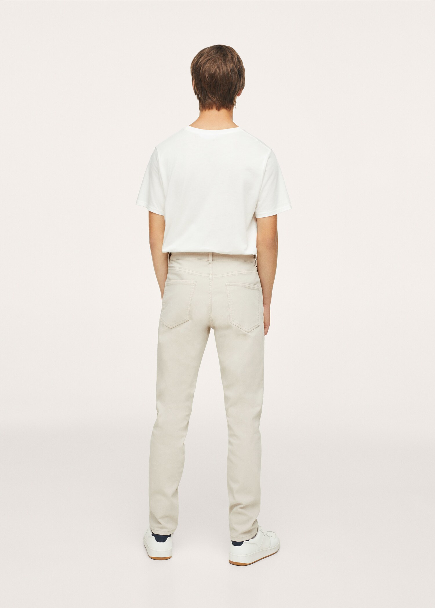 Bavlněné kalhoty regular fit - Detail zboží 2
