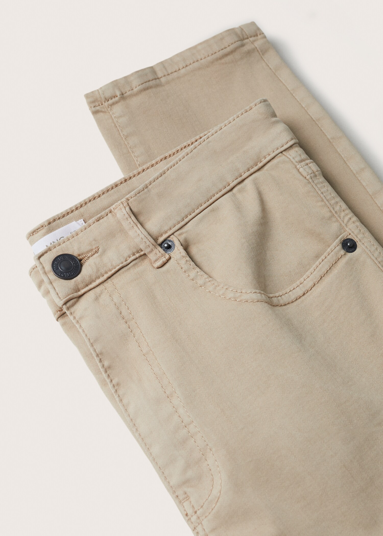 Bavlněné kalhoty regular fit - Detail zboží 8