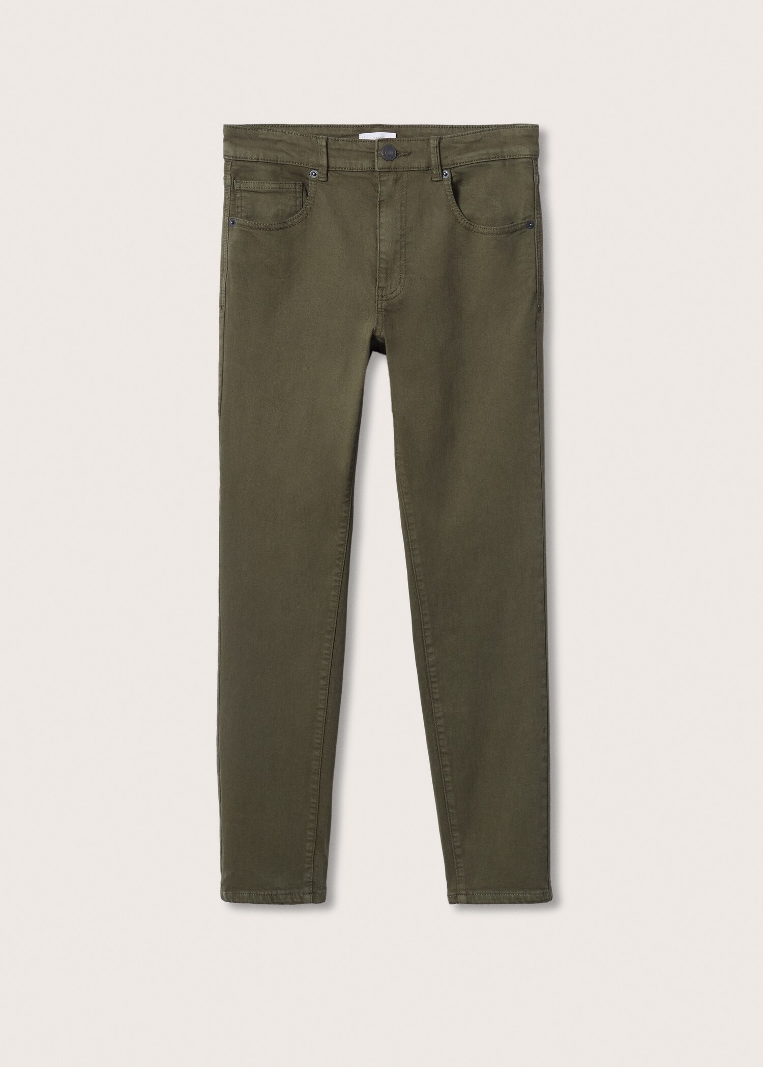 Bavlněné kalhoty regular fit - Zboží bez modelu