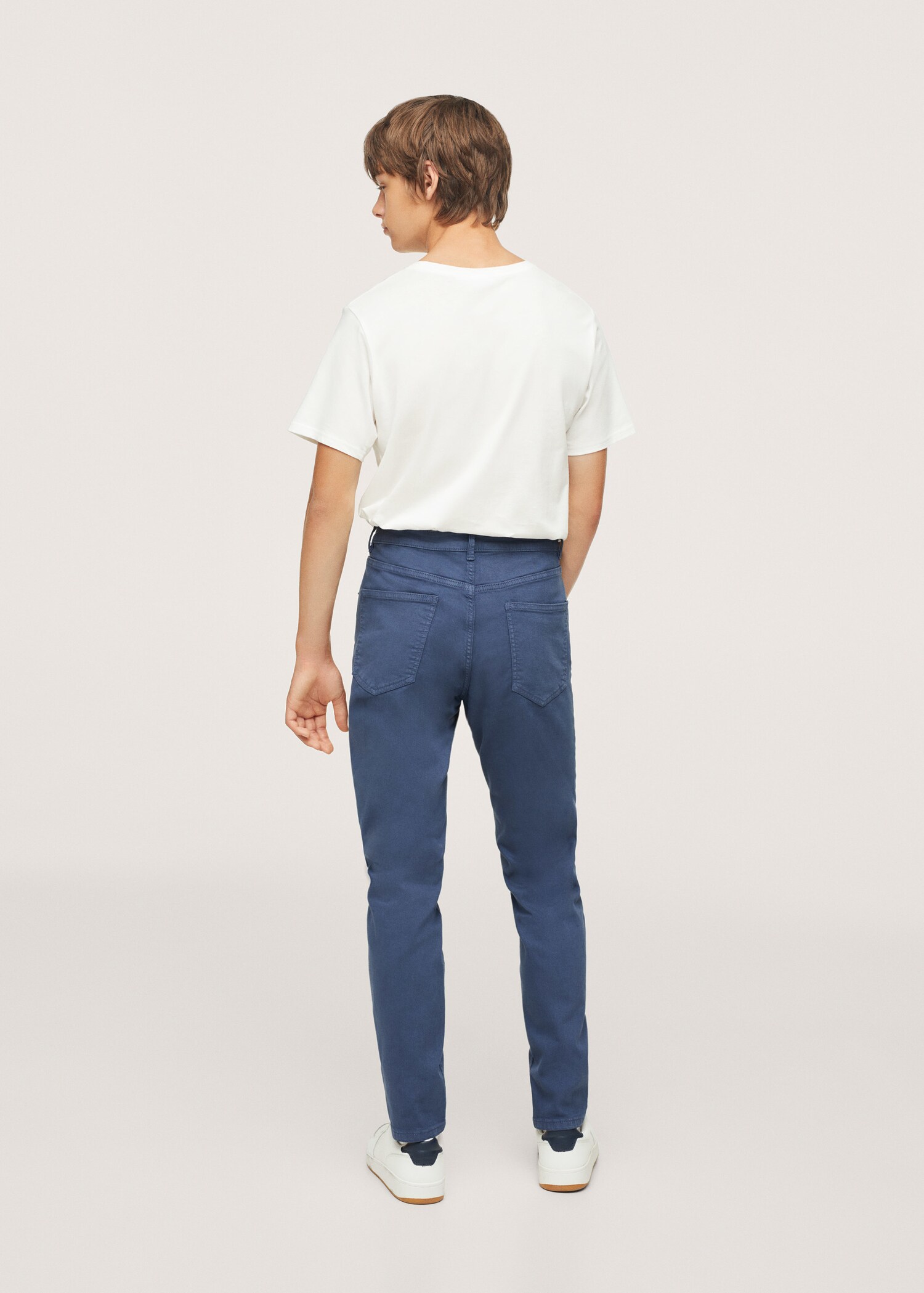 Bavlněné kalhoty regular fit - Detail zboží 3