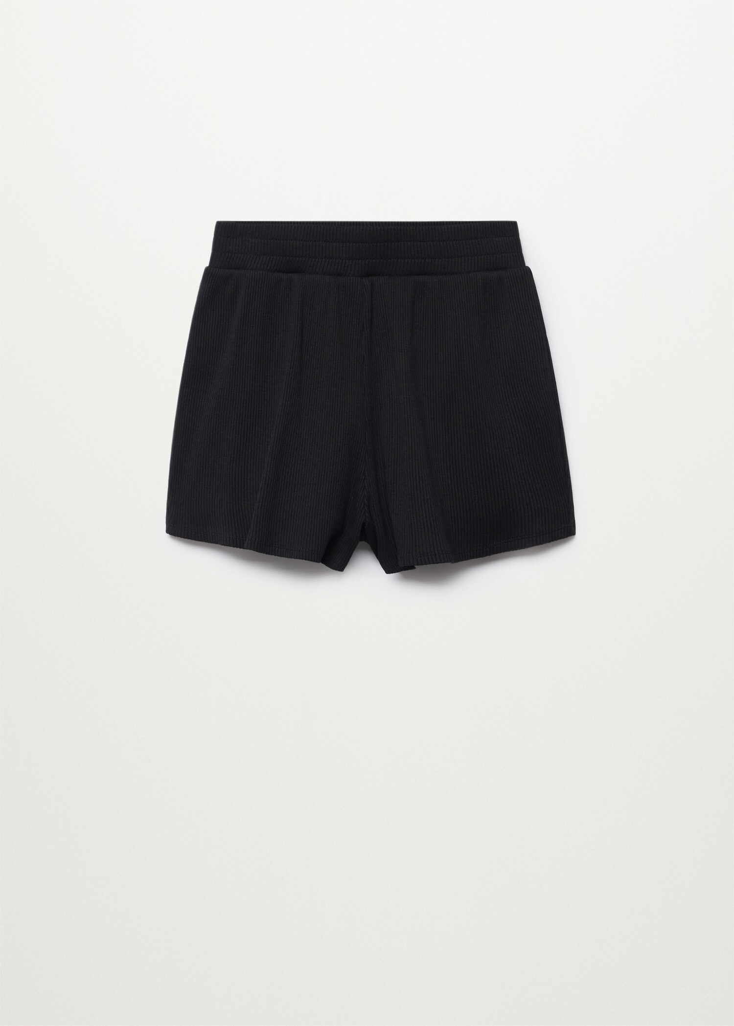 Shorts algodón canalé - Artículo sin modelo