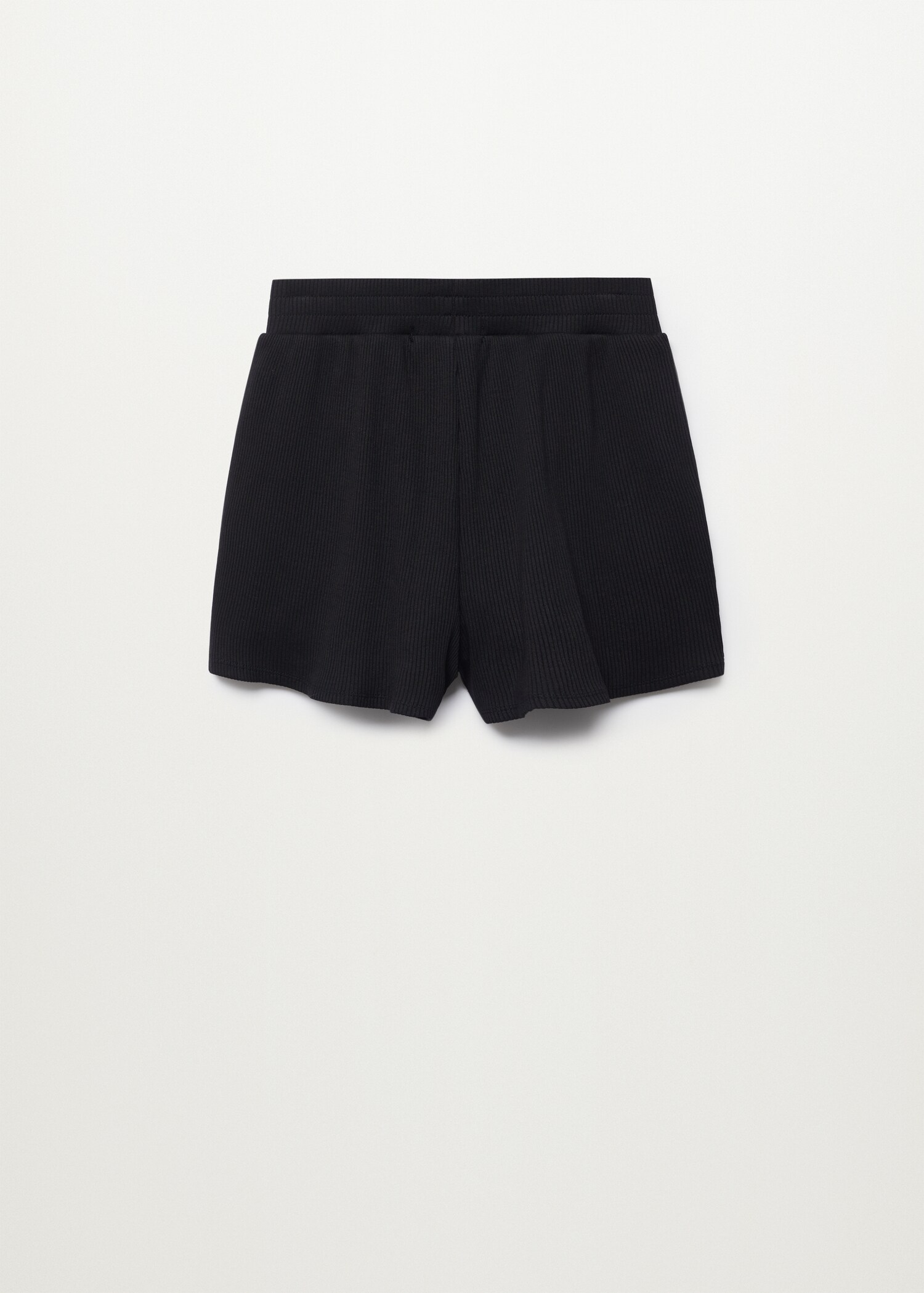 Shorts algodón canalé - Reverso del artículo