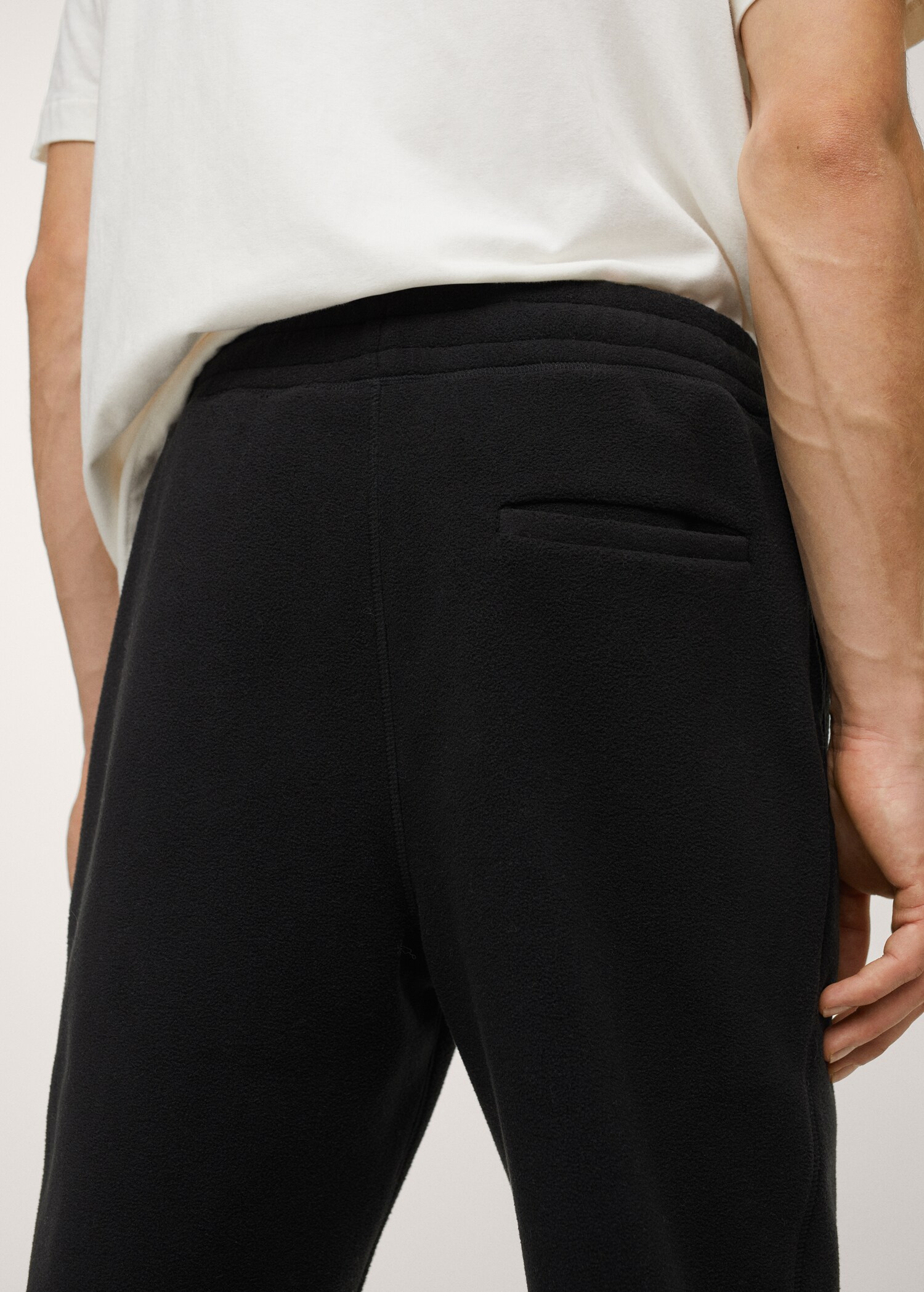 Fleecové kalhoty jogger  - Detail zboží 2