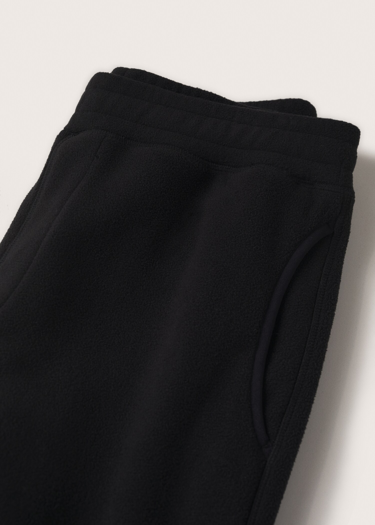 Fleecové kalhoty jogger  - Detail zboží 8