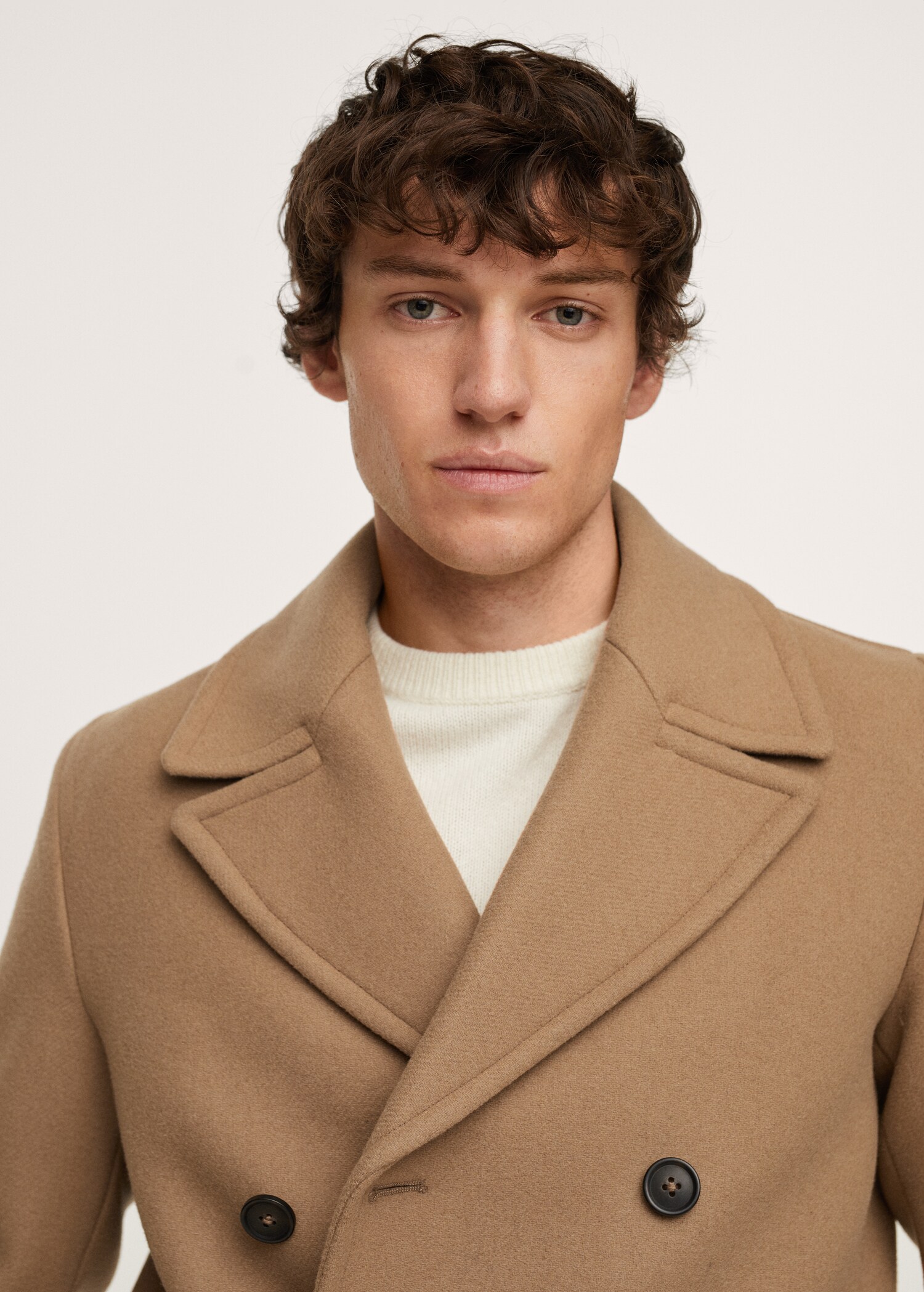 Recycled woollen coat - Details of the article 1