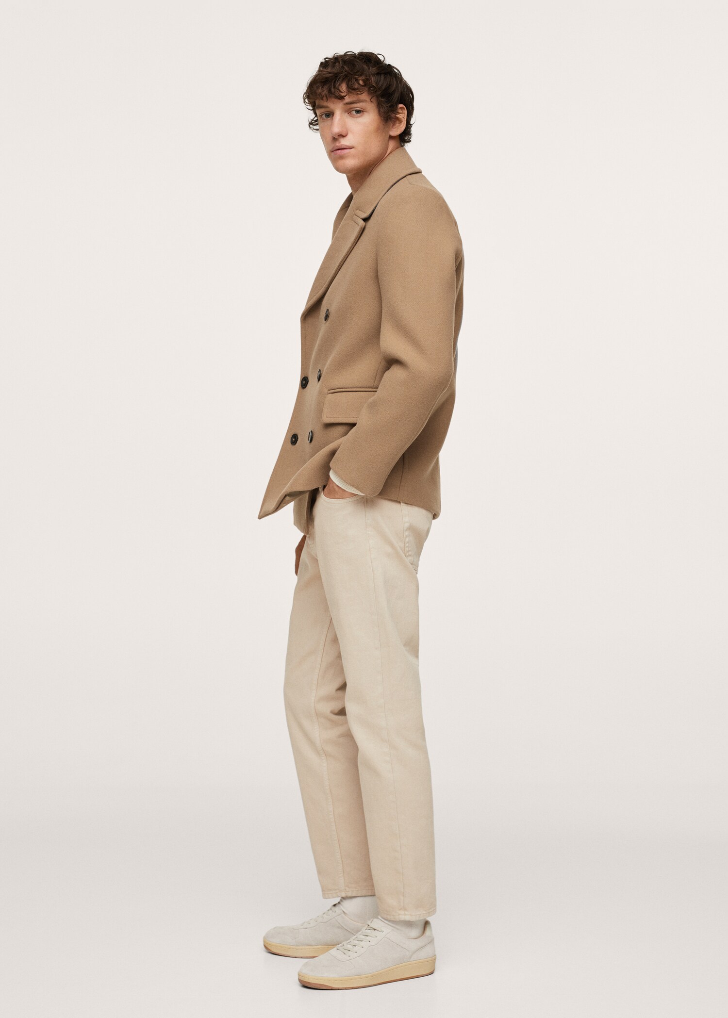 Recycled woollen coat - Details of the article 2