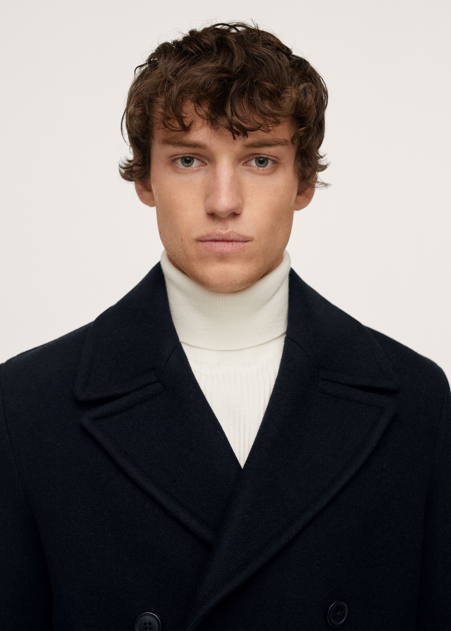 Recycled woollen coat - Details of the article 1