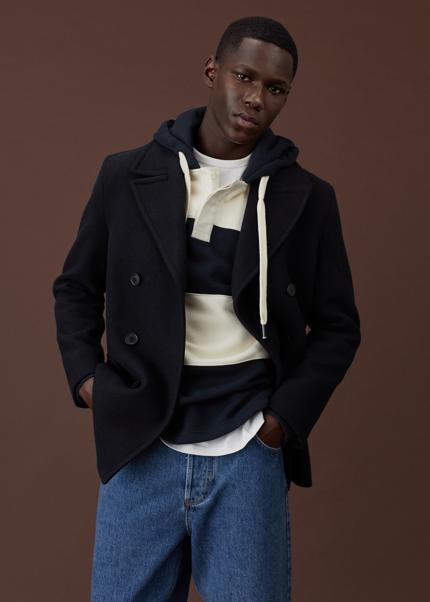 Recycled woollen coat - Details of the article 5