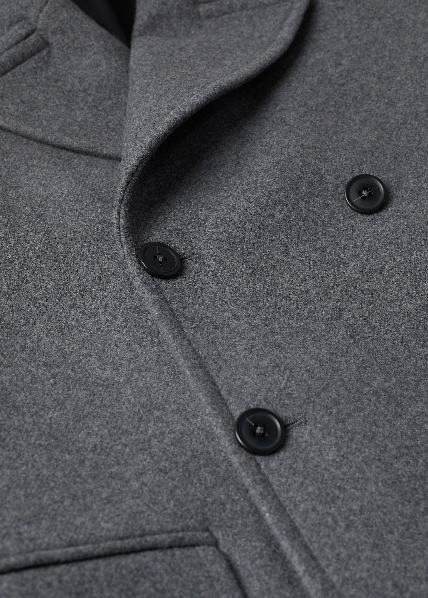 Recycled woollen coat - Details of the article 8