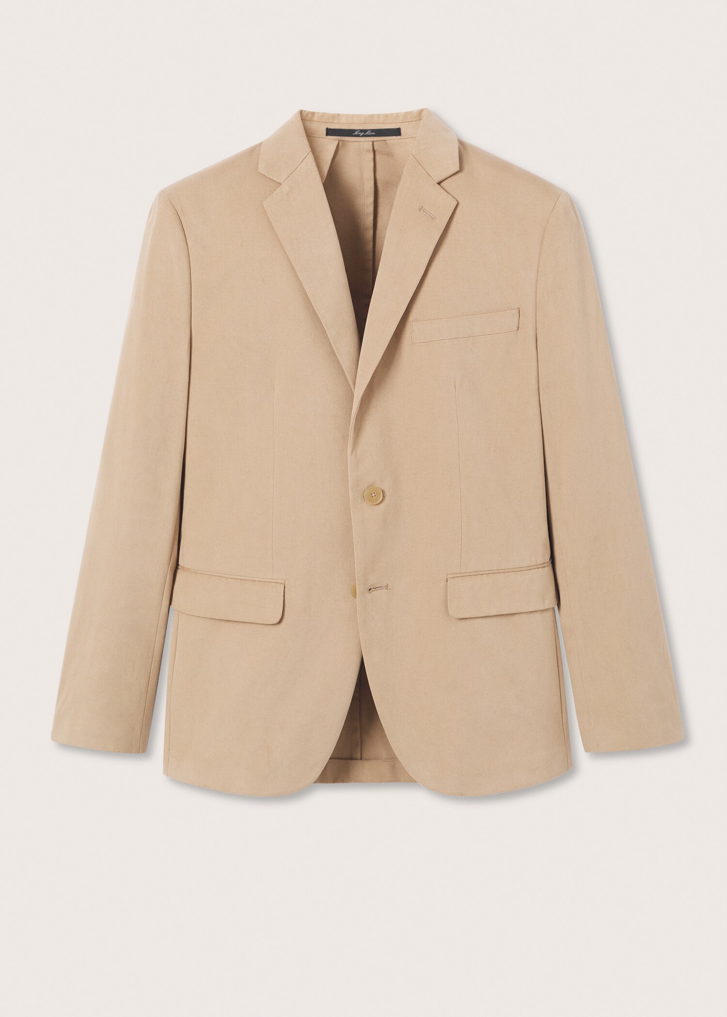 Blazer med tekstur, slim-fit - Artikkel uten modell