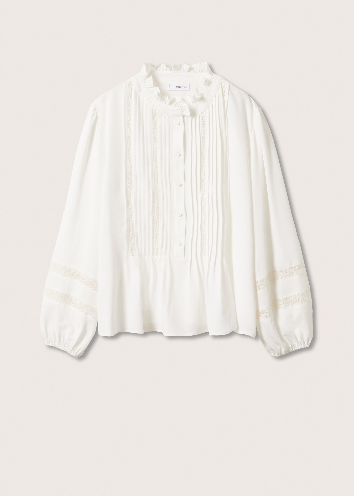 Pleated details blouse - Article without model