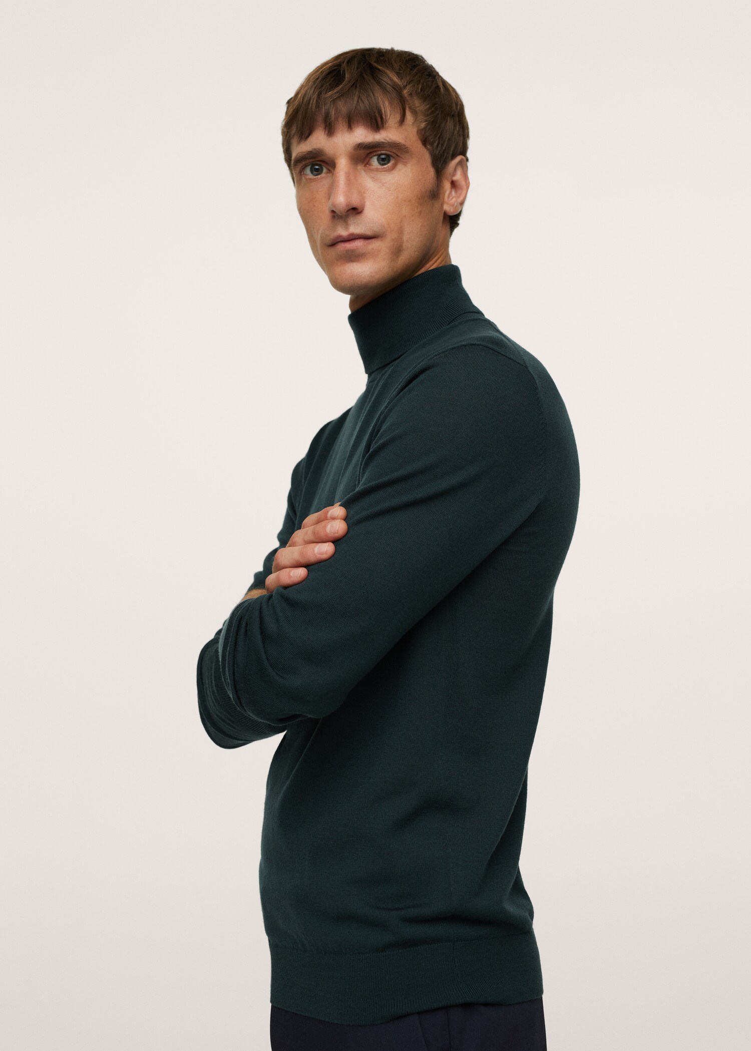 Turtleneck wool sweater - Details of the article 2