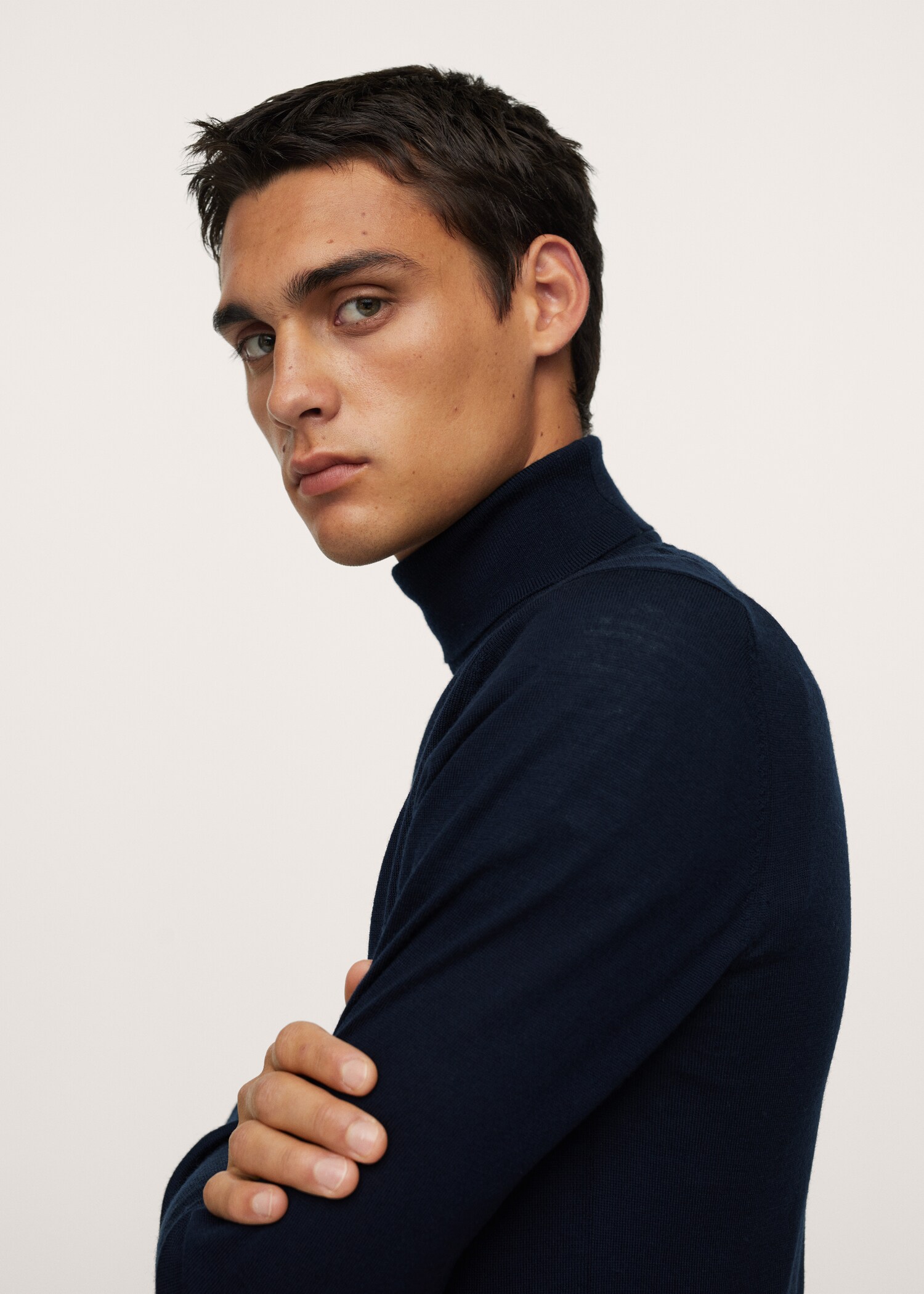 Turtleneck wool sweater - Details of the article 2