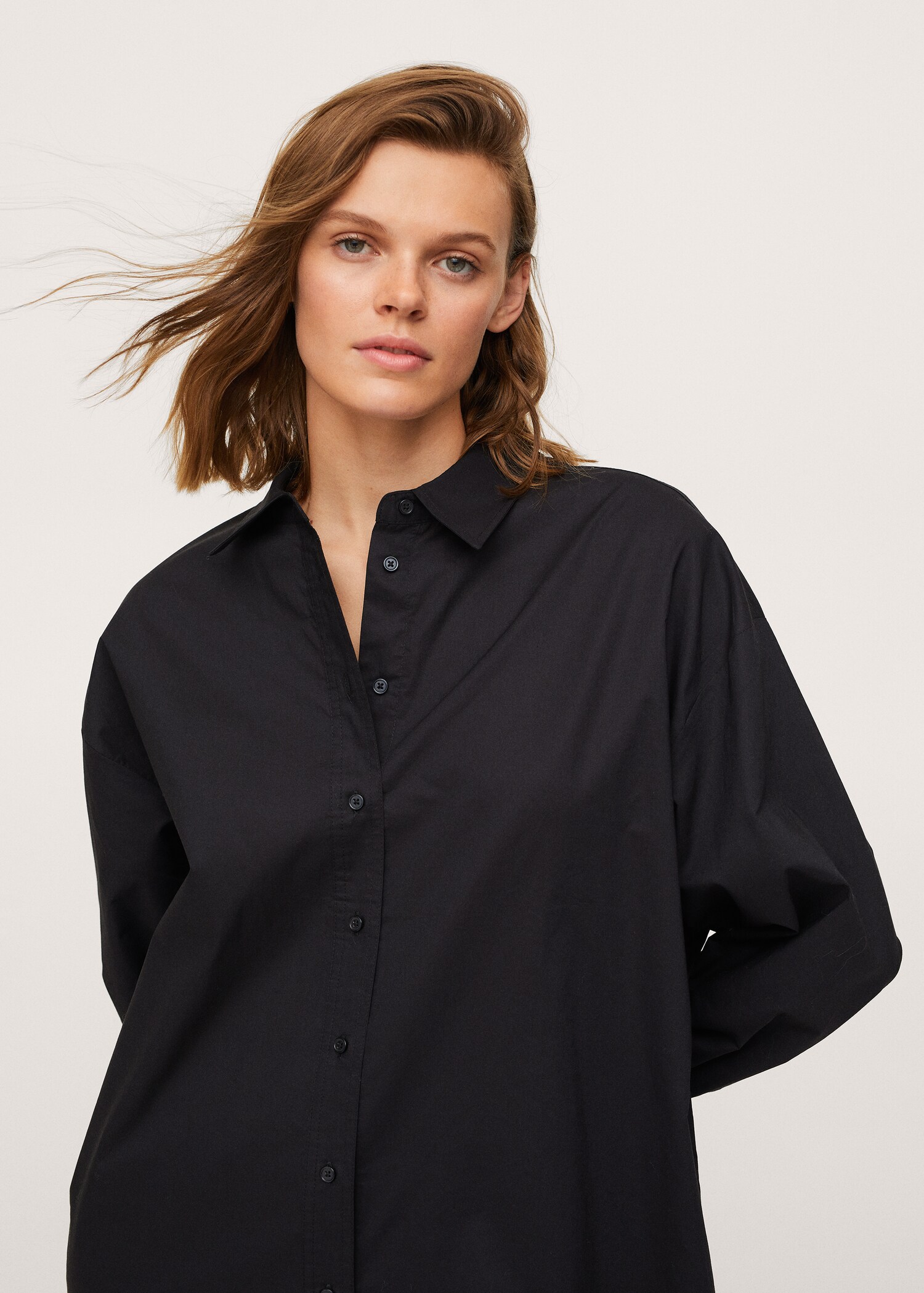 Cotton long shirt - Details of the article 1