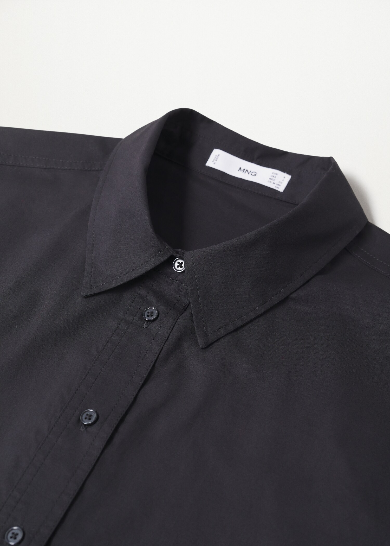 Cotton long shirt - Details of the article 8