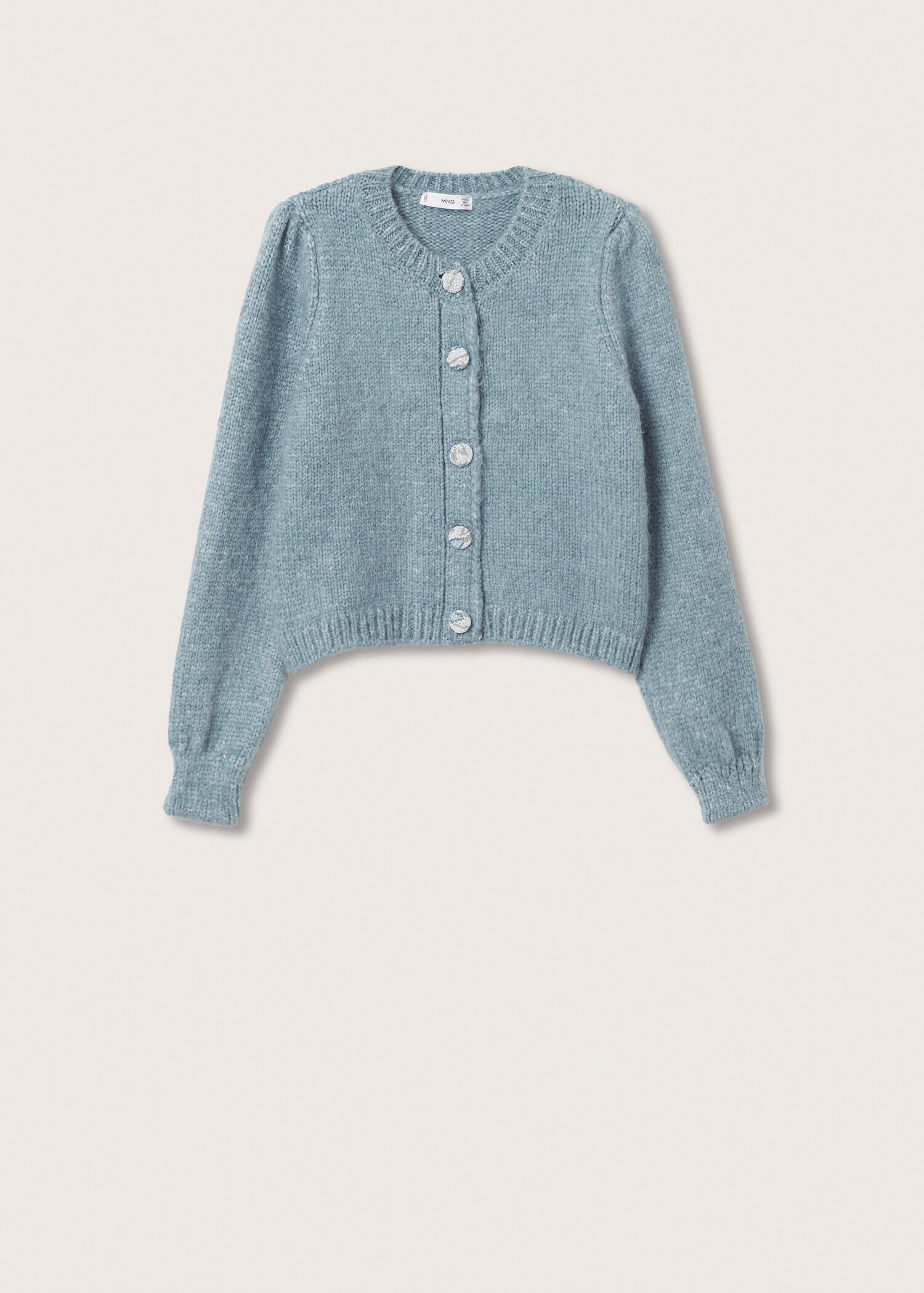 Chunky knit cardigan - Article without model