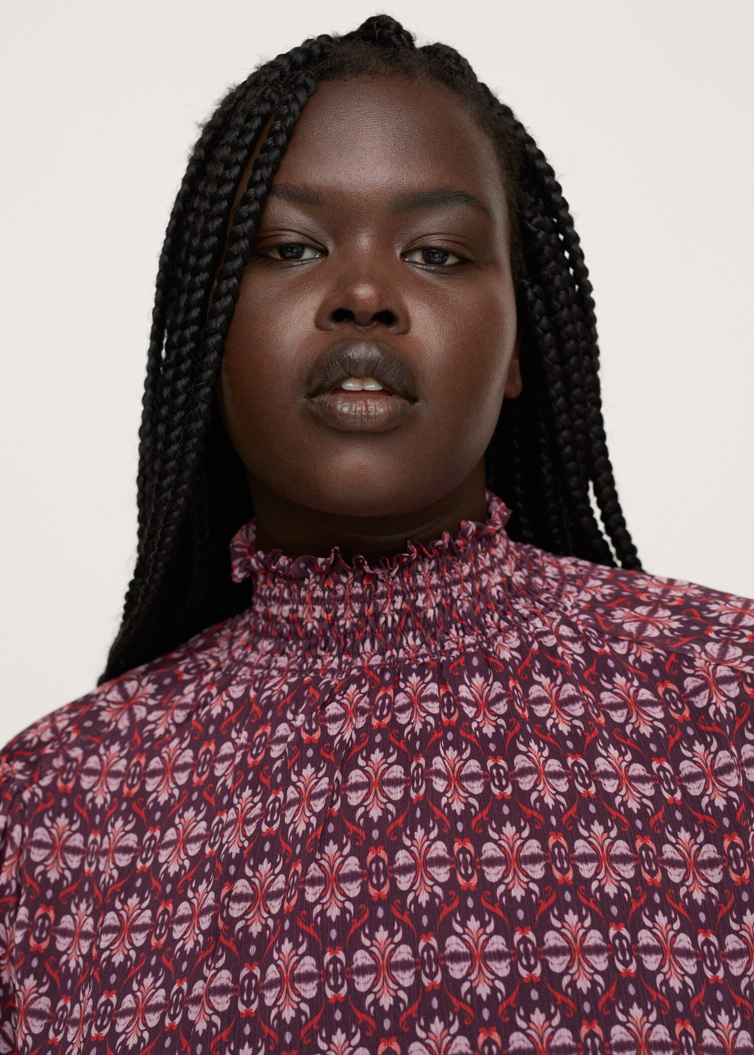 Floral print blouse - Details of the article 2