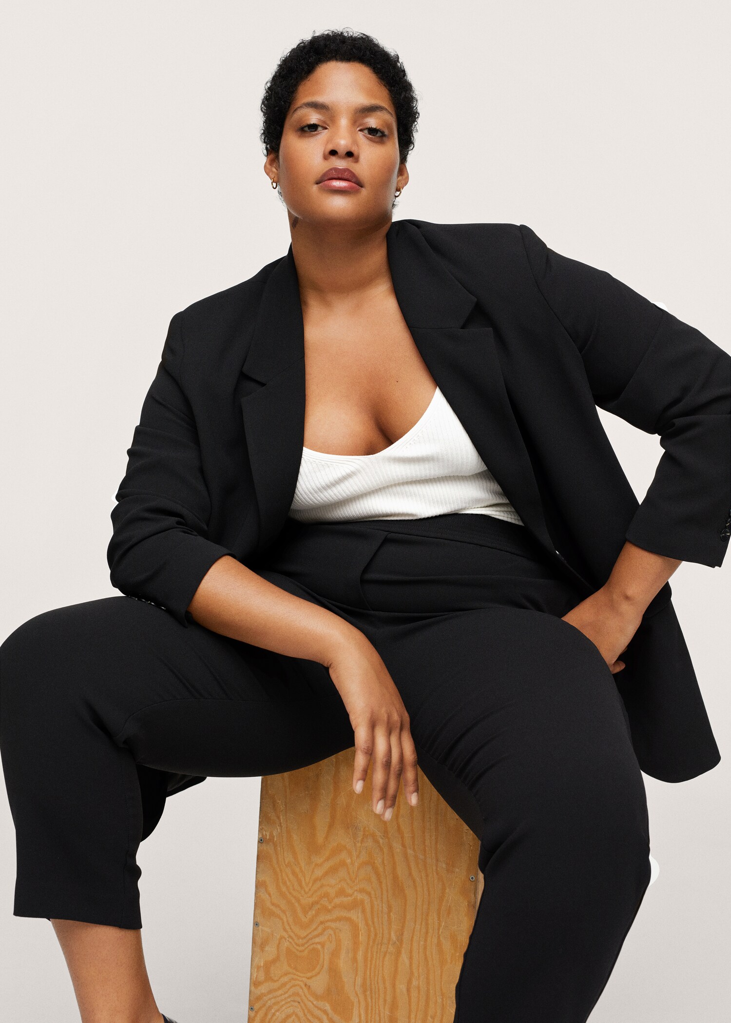 Essential structured blazer - Details of the article 2