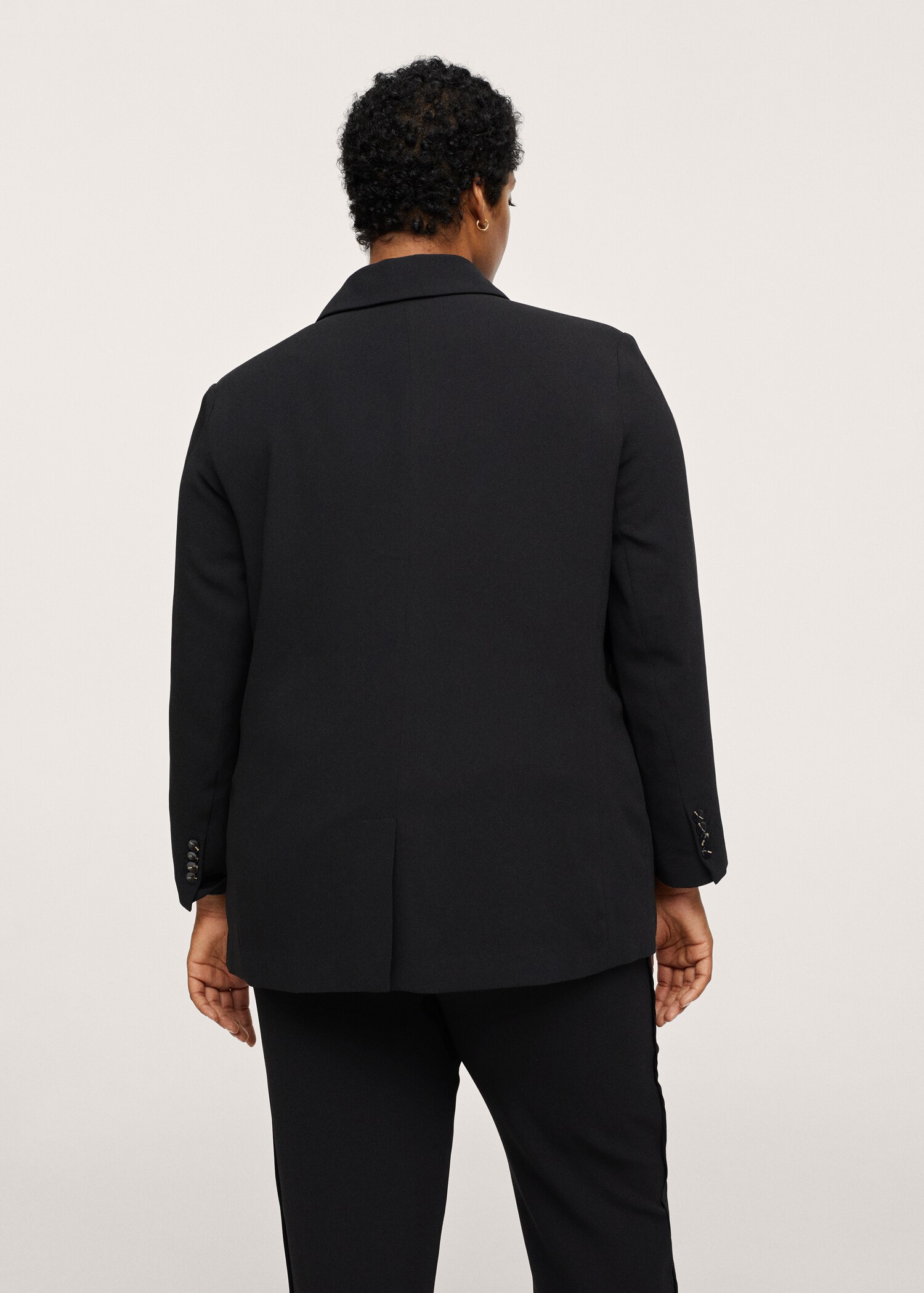 Essential structured blazer - Reverse of the article