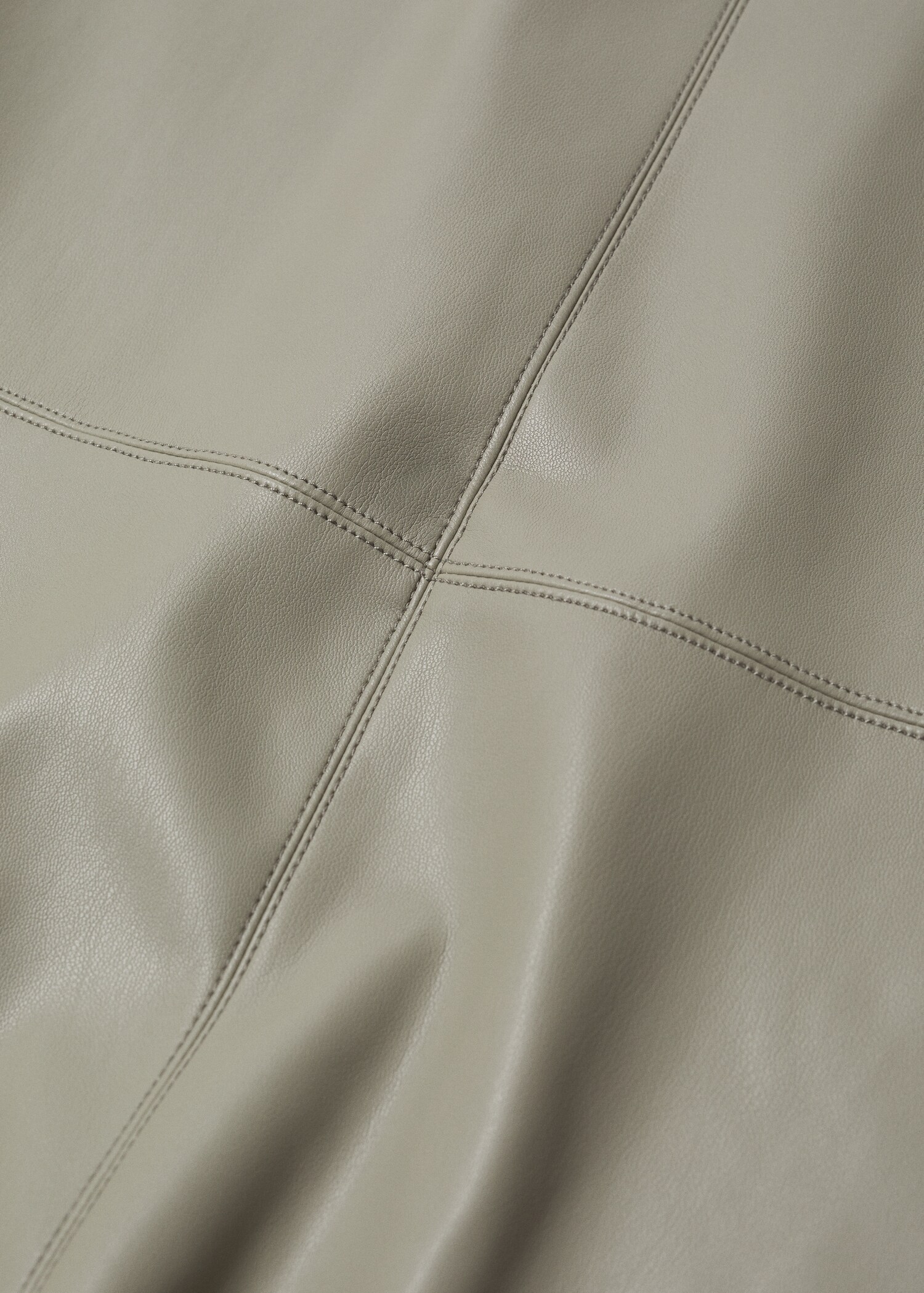 Šaty koženého vzhledu - Detail zboží 8