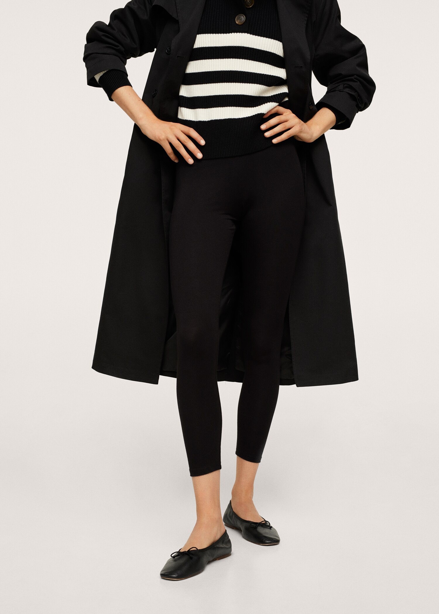 Leggings cintura alta - Plano medio