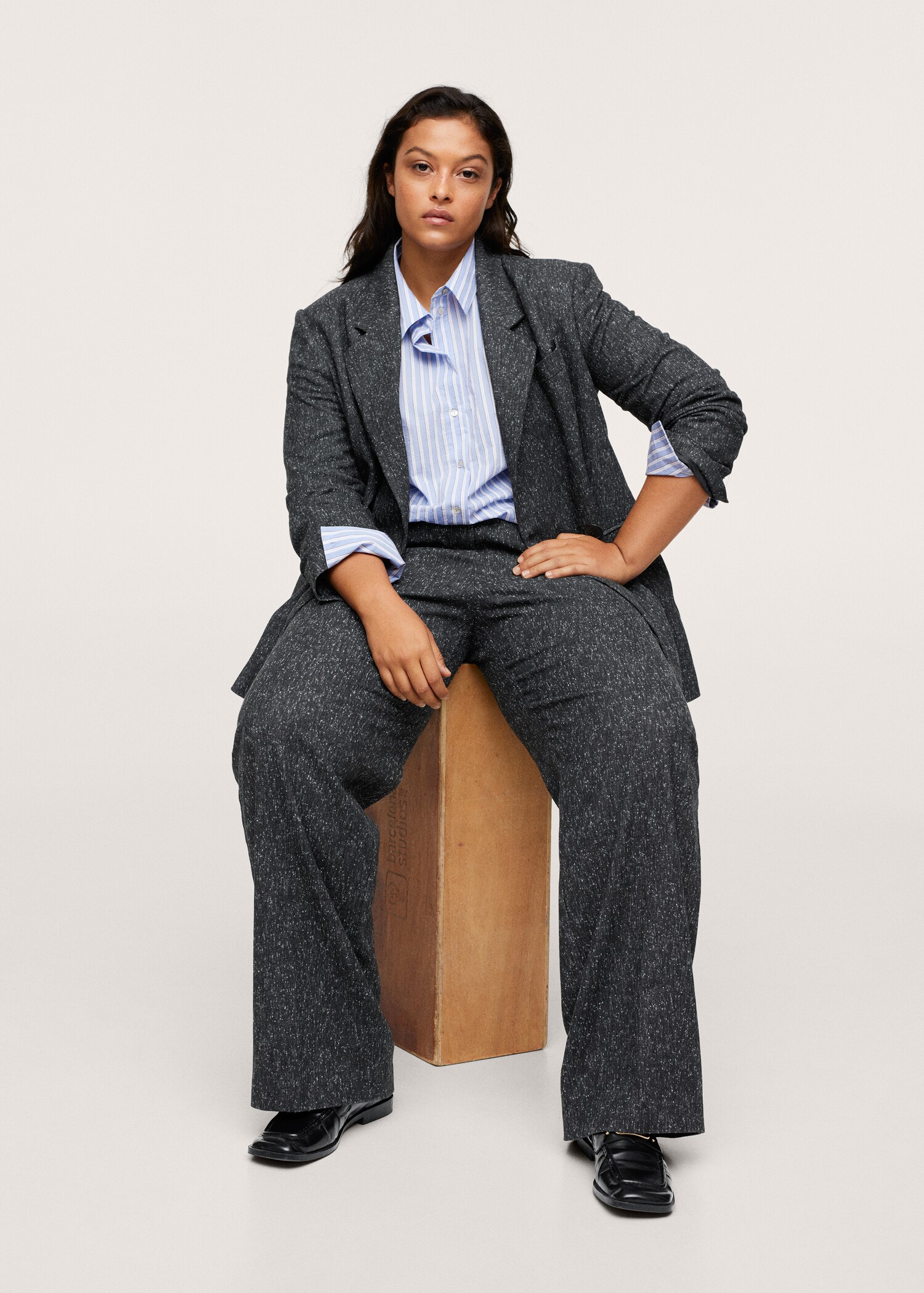 Americana traje jaspeada - Detalle del artículo 2
