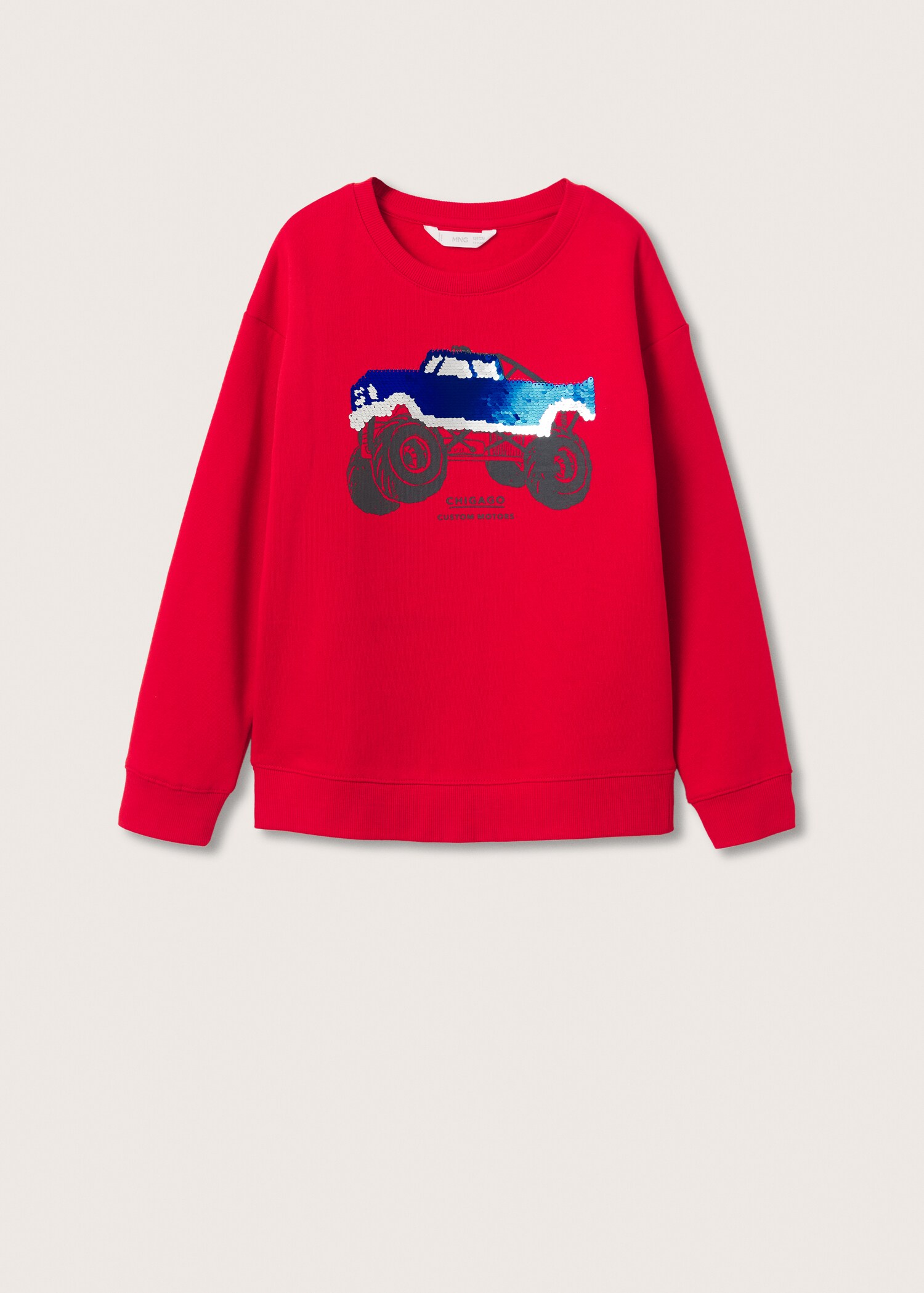 Sudadera lentejuelas reversibles - Artículo sin modelo