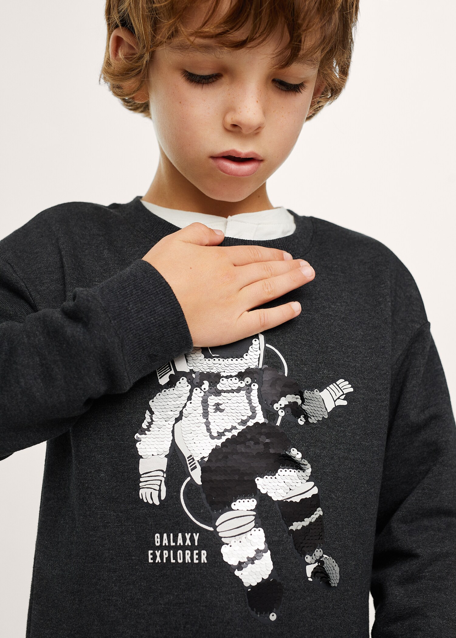 Sudadera lentejuelas reversibles - Detalle del artículo 2