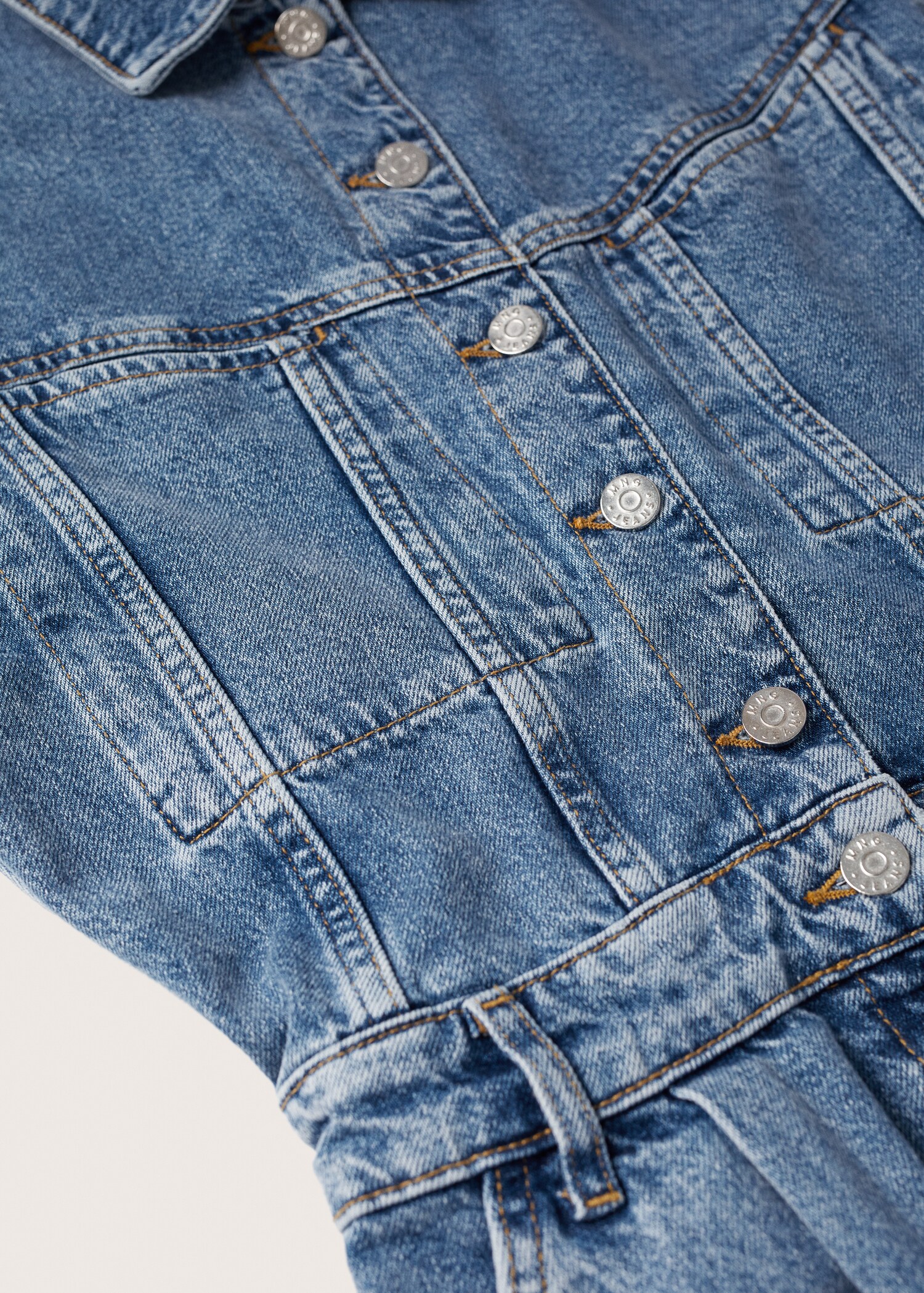 Vestido vaquero botones - Detalle del artículo 8