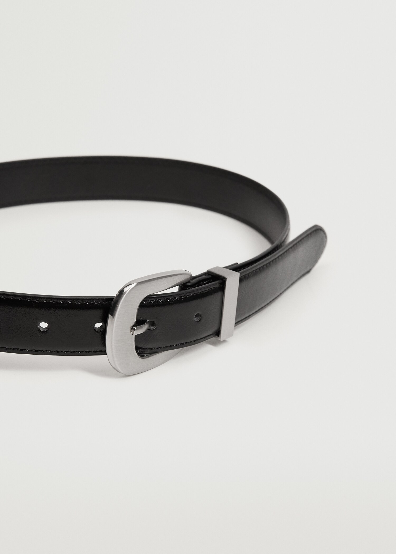 Metal buckle belt - Medium plane